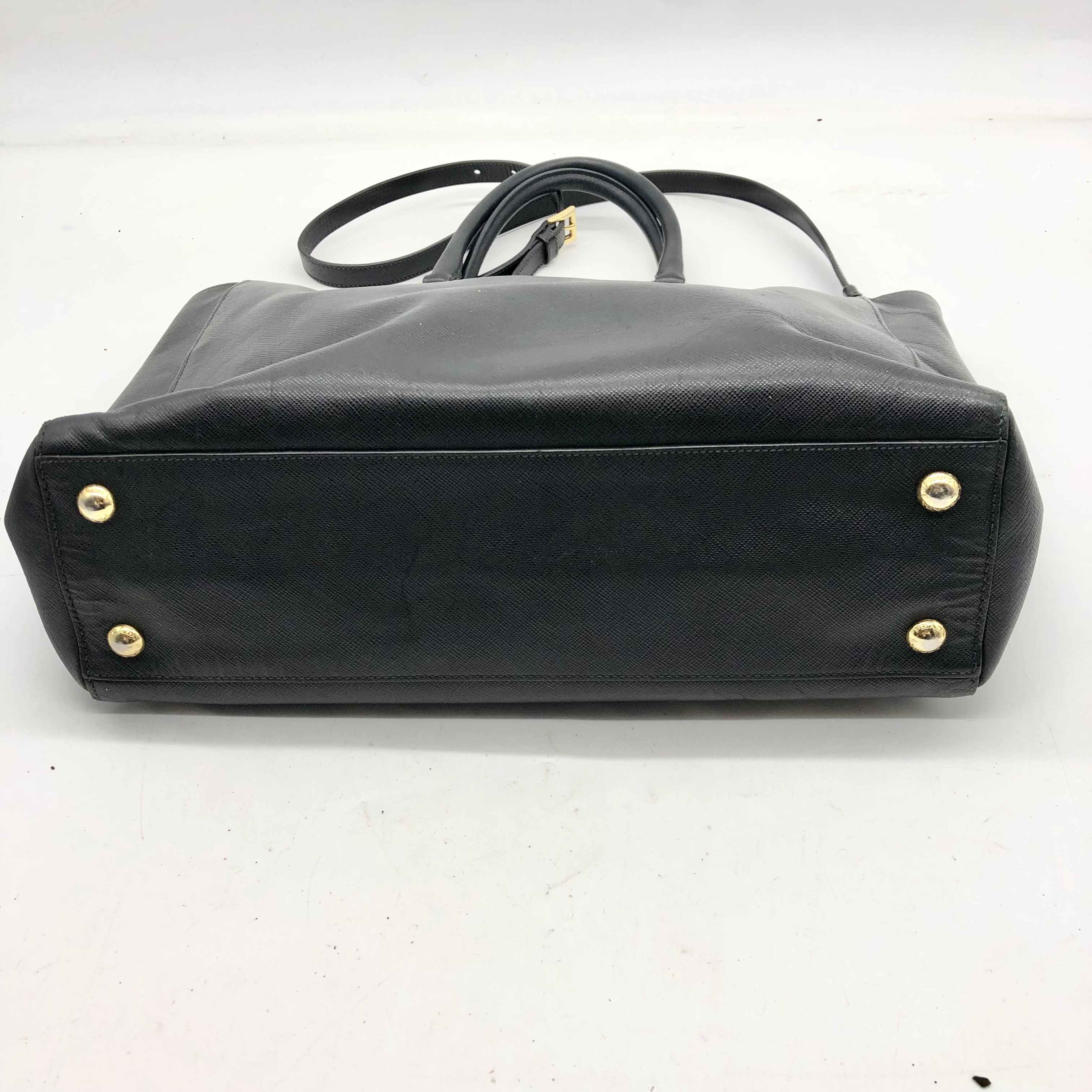Saffiano Leather Shoulder Bag — view 3