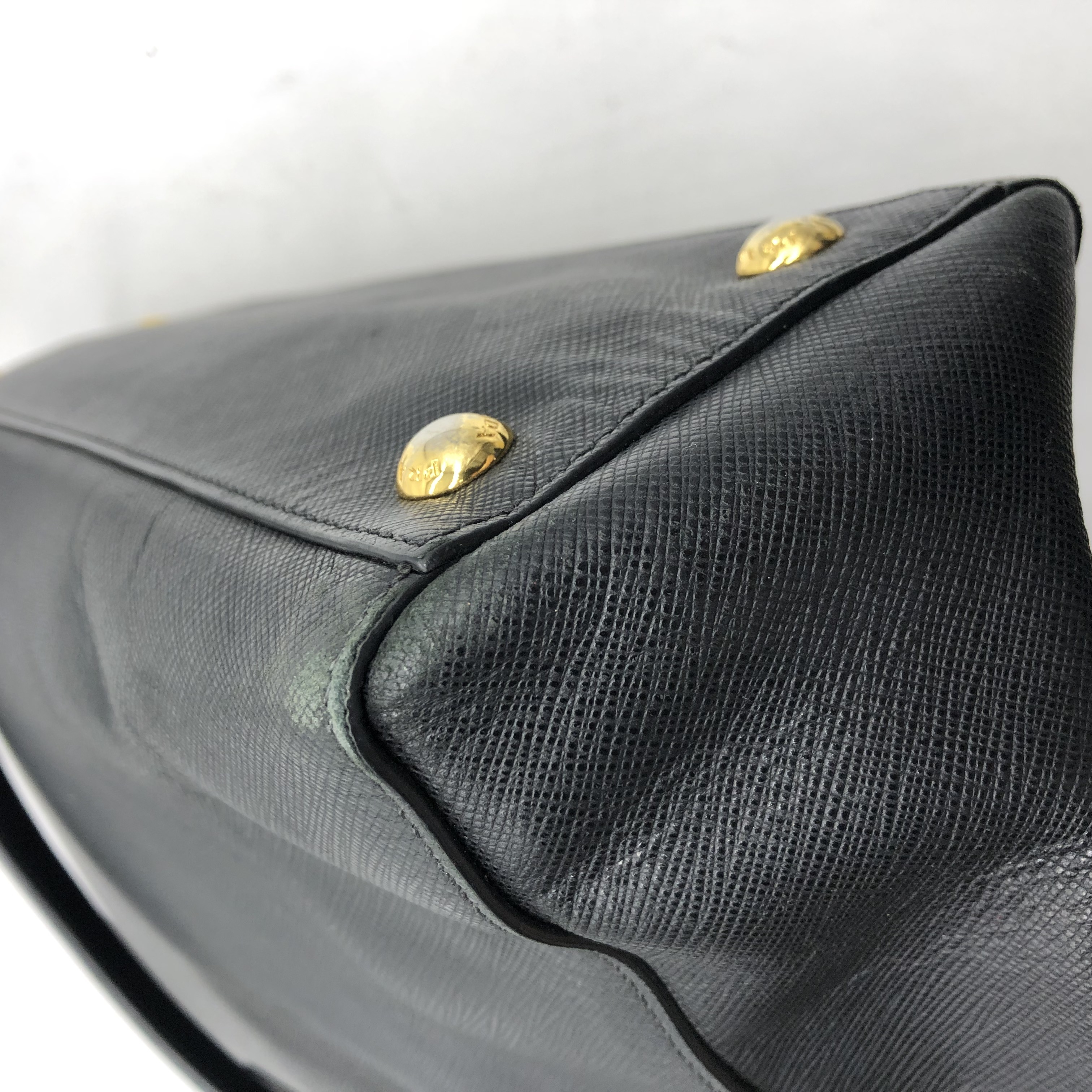 Saffiano Leather Shoulder Bag — view 5