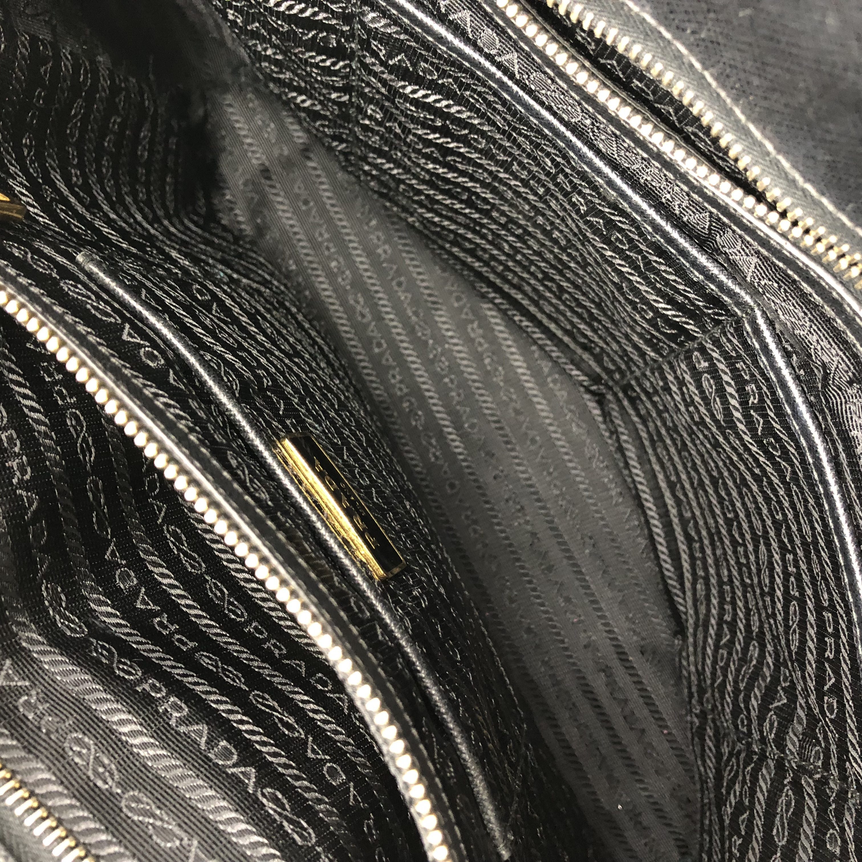 Saffiano Leather Shoulder Bag — view 7