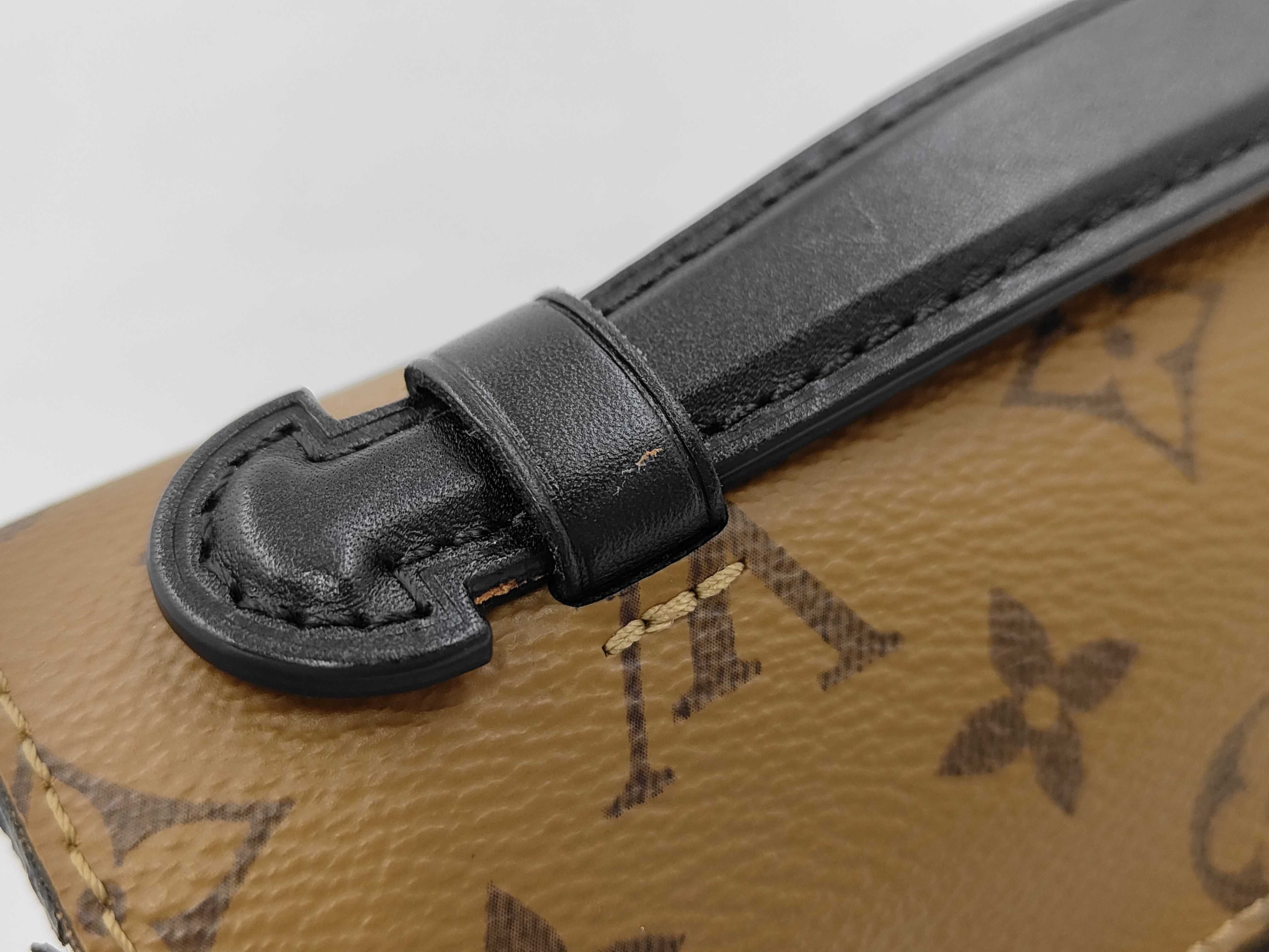 Monogram Reverse Pochette Metis MM Shoulder Bag with Strap — view 14