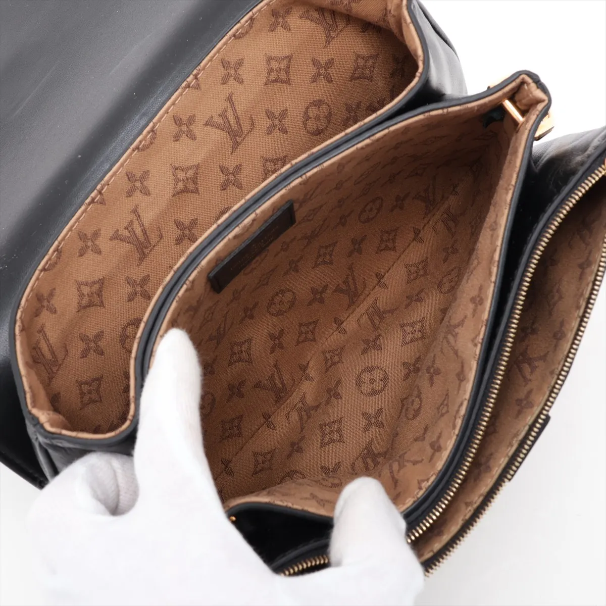 Monogram Flower Rendezvous M45767 PL0241 Black — view 7