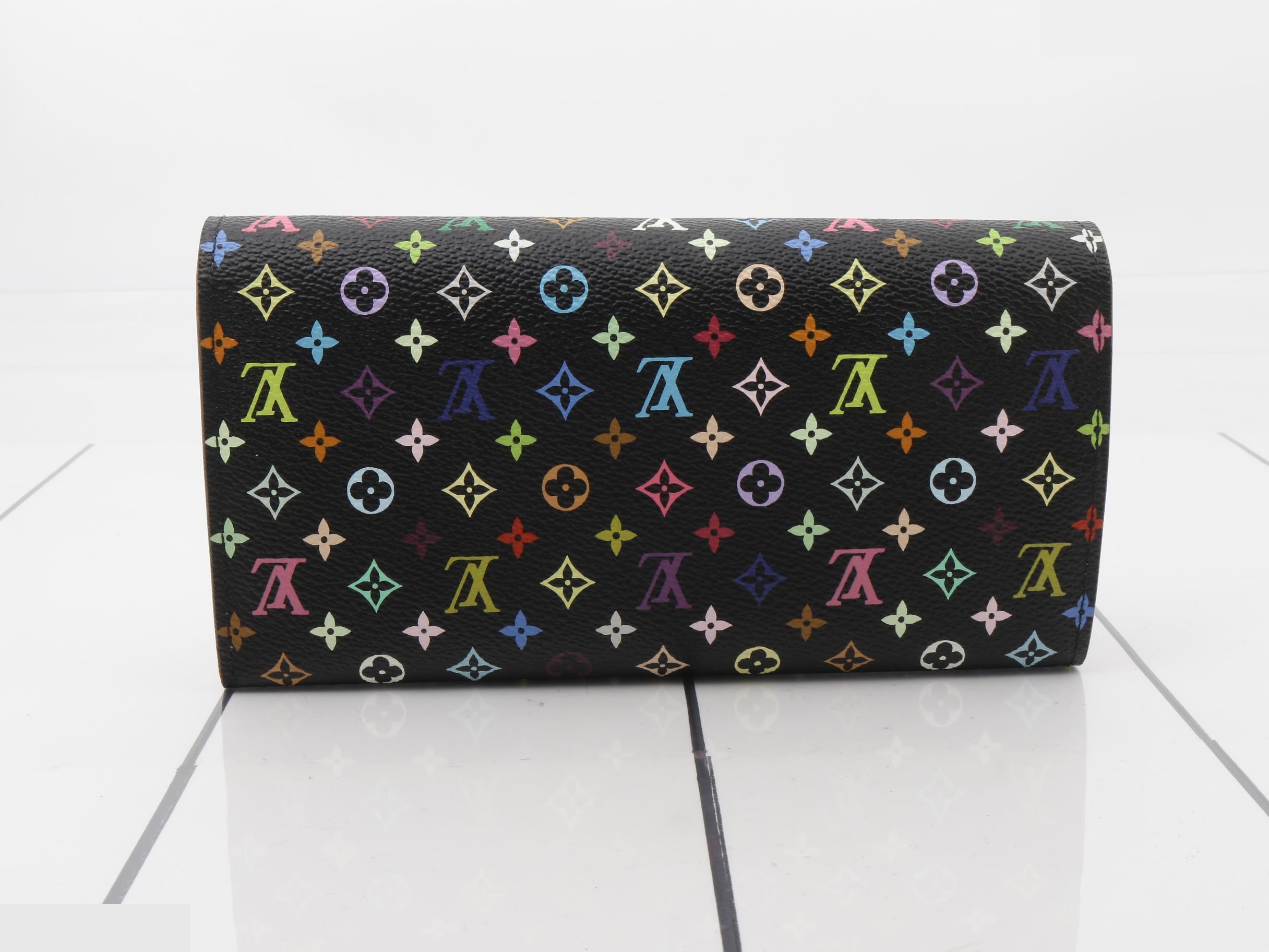 Multicolor long wallet — view 2