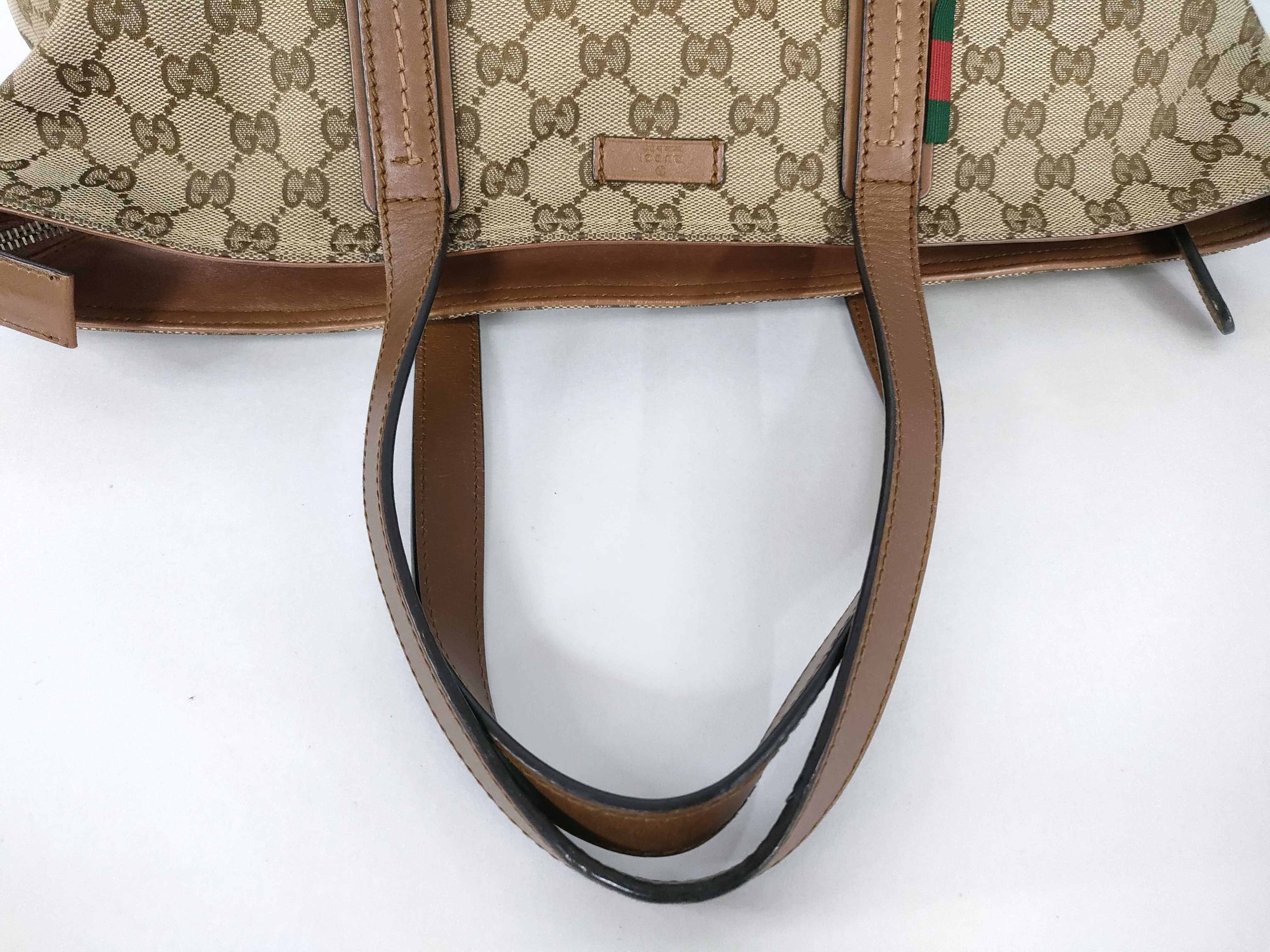 GG Canvas Gucci Sherry Line 308928 Tote Bag — view 3