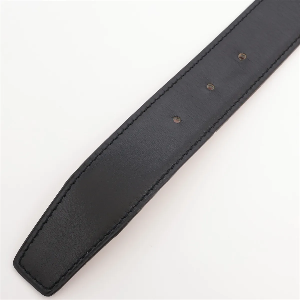 Touareg H Belt J:2006 Belt 105 Leather x 925 Black x Silver — view 3
