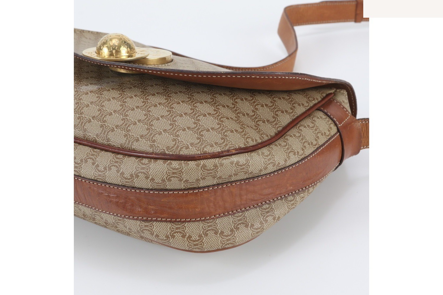 Macadam Starball Leather Shoulder Bag (Crossbody) — view 4