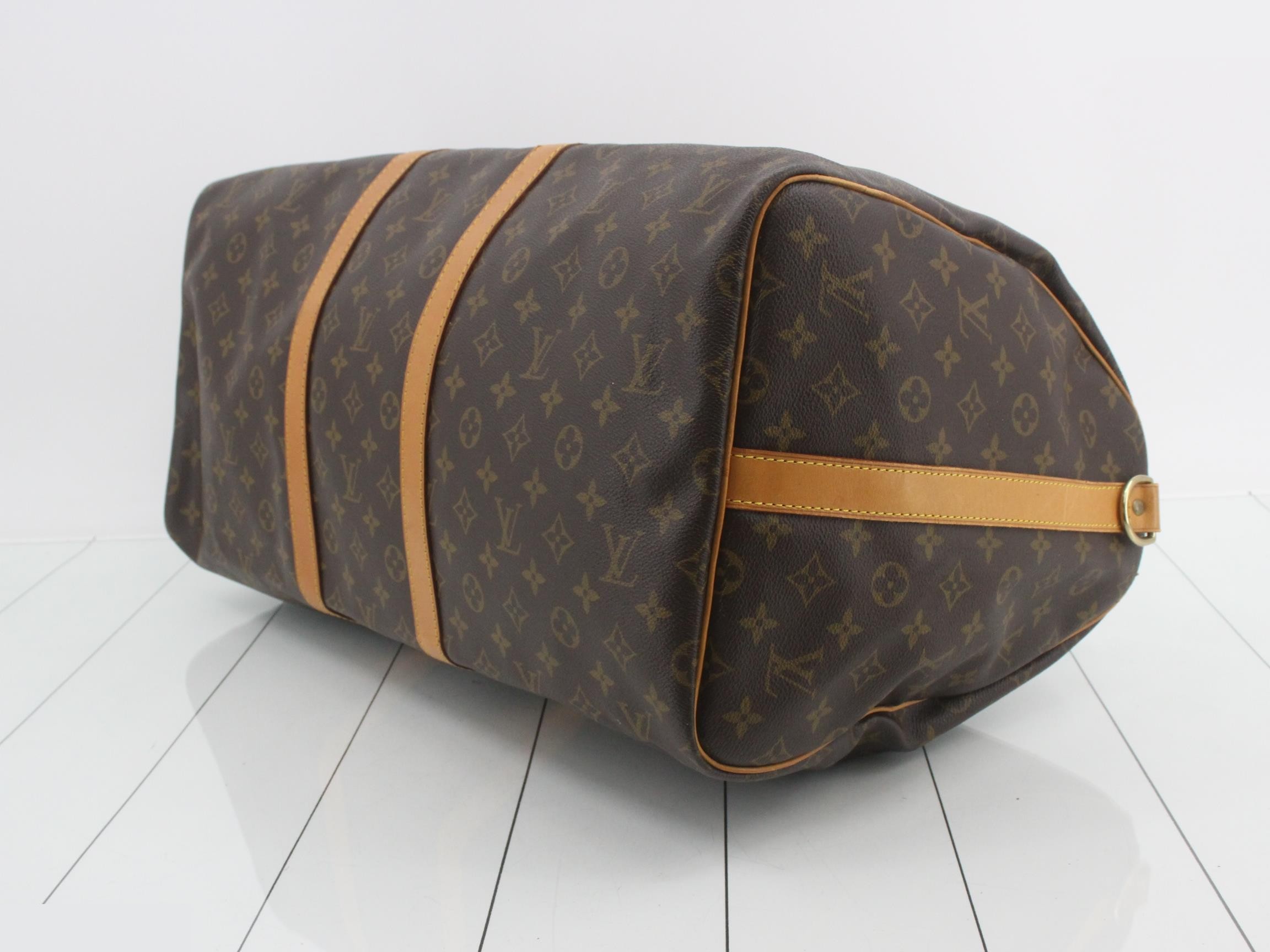 Keepall Bandoulière 55 with strap — view 6