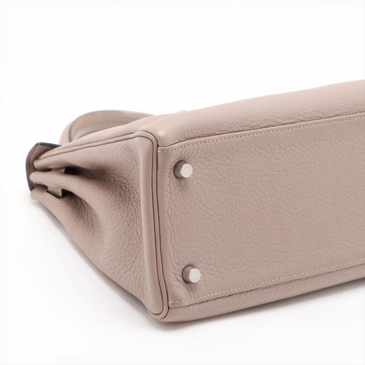 [Individually packaged] Hermes Kelly 28 Retourne Togo Tourterelle Grey Silver Hardware K: 2007 — view 4