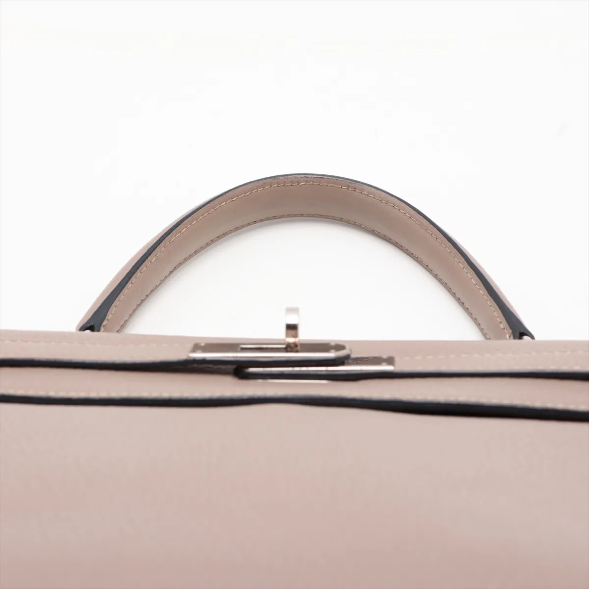 [Individually packaged] Hermes Kelly 28 Retourne Togo Tourterelle Grey Silver Hardware K: 2007 — view 6