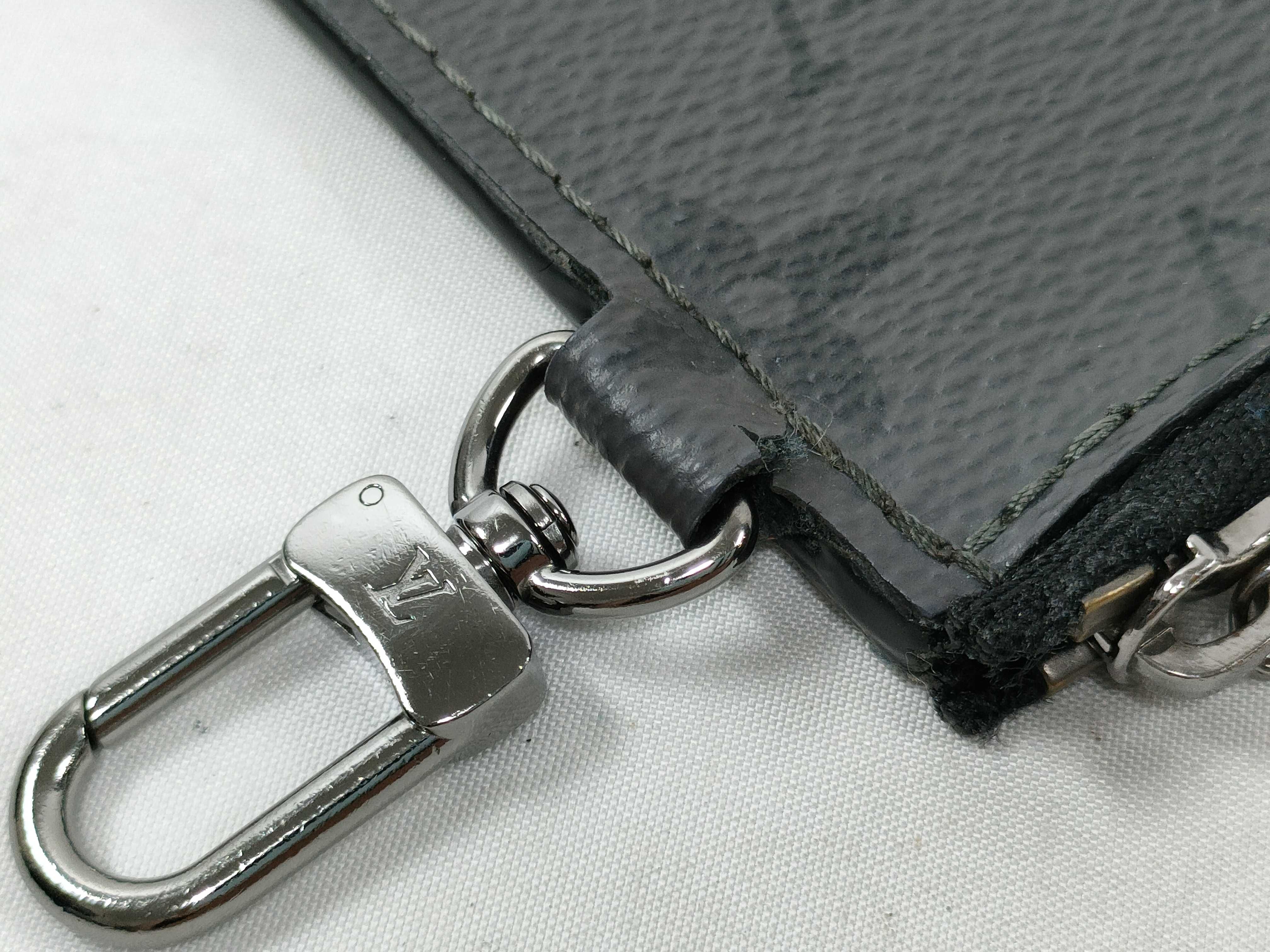 Gaston Monogram Eclipse Reverse Black Coin Case — view 5