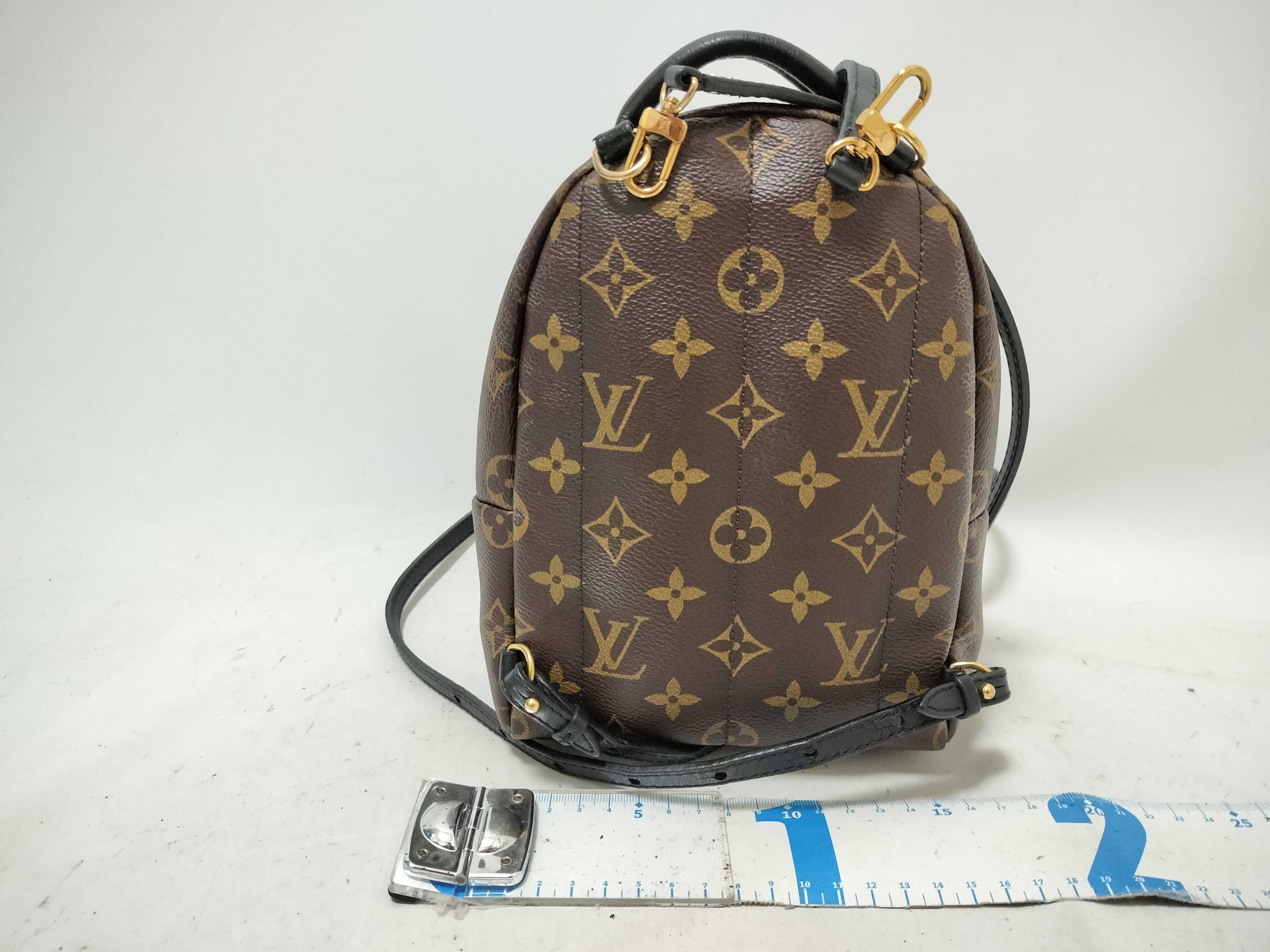 Monogram Louis Vuitton Palm Springs Backpack Mini Monogram Rucksack — view 2