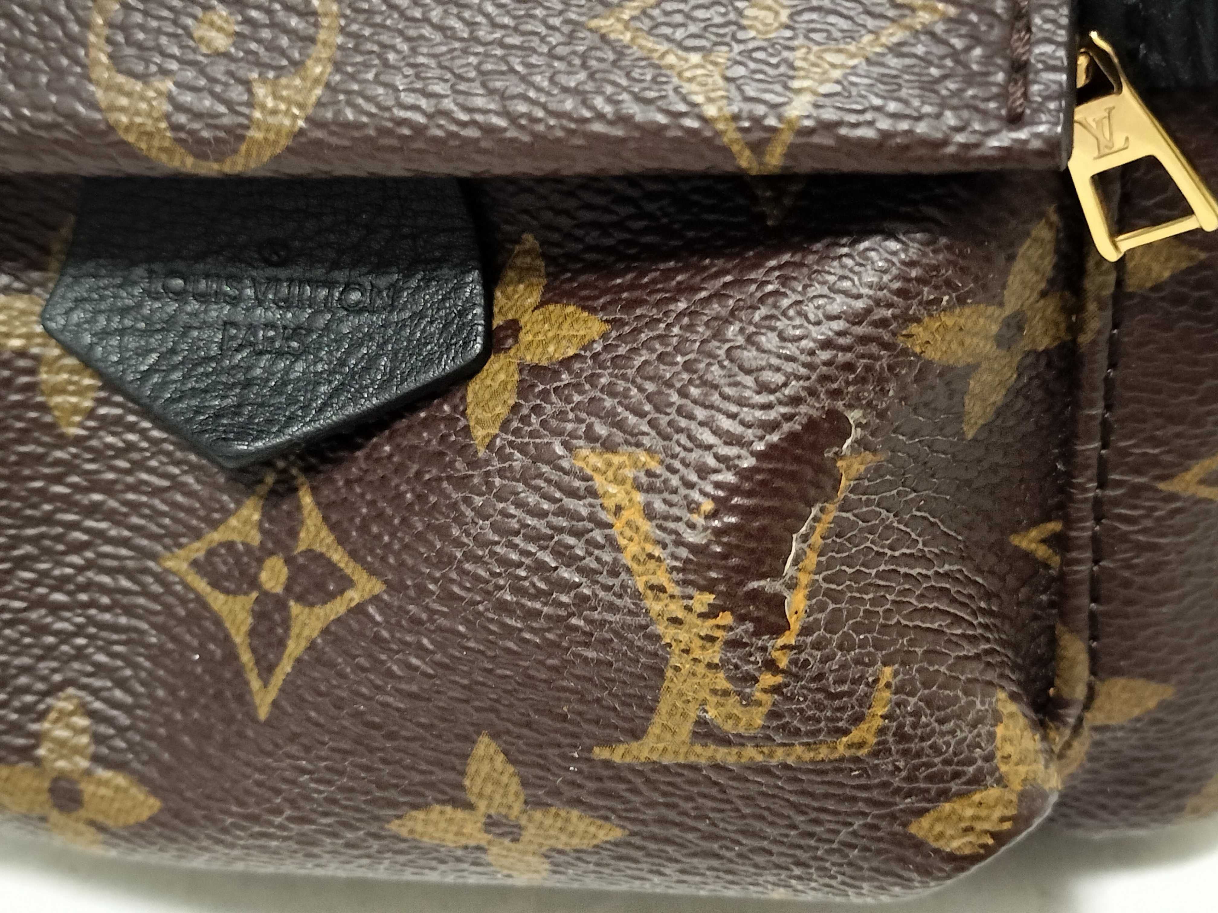 Monogram Louis Vuitton Palm Springs Backpack Mini Monogram Rucksack — view 15