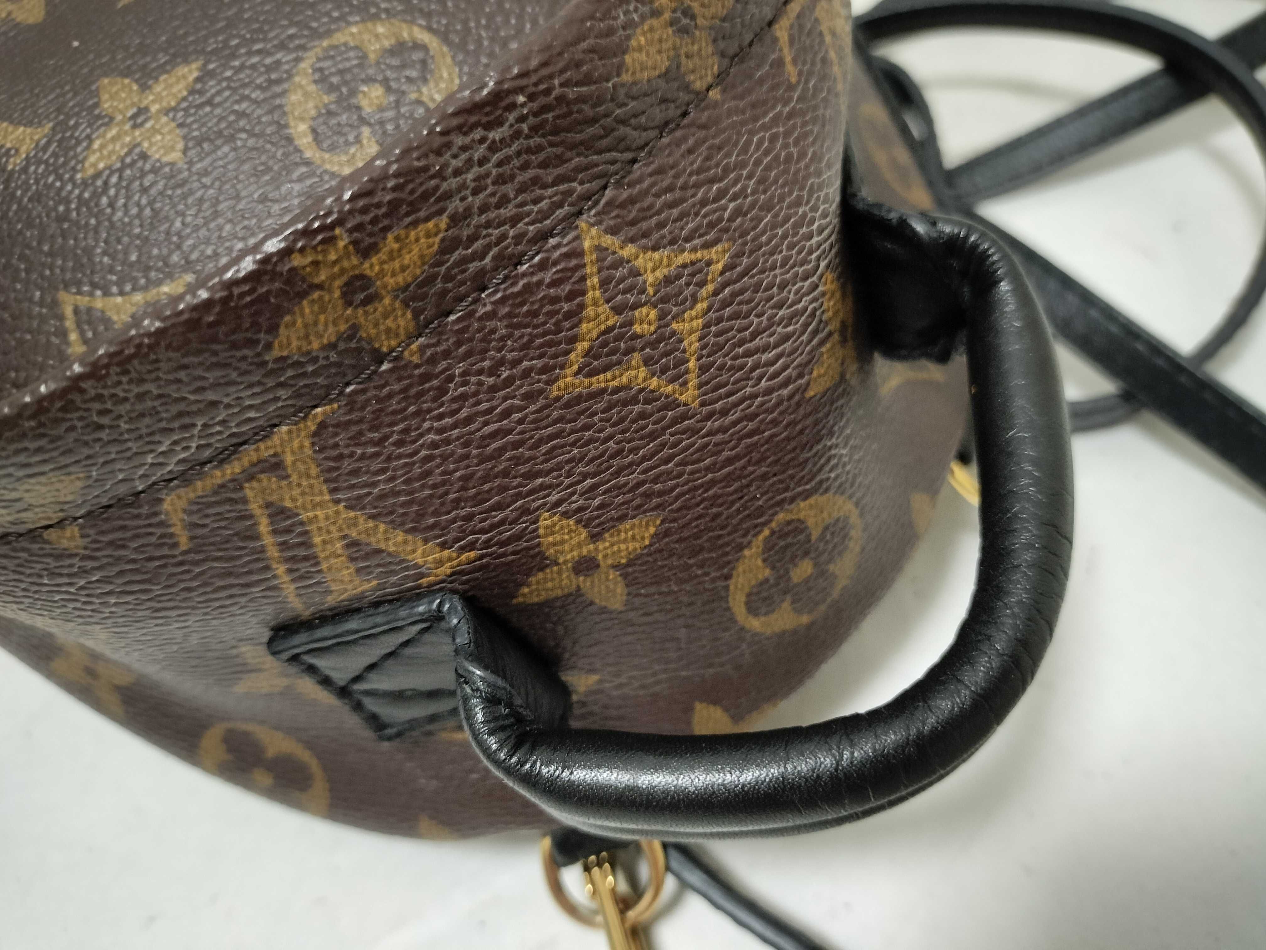 Monogram Louis Vuitton Palm Springs Backpack Mini Monogram Rucksack — view 6