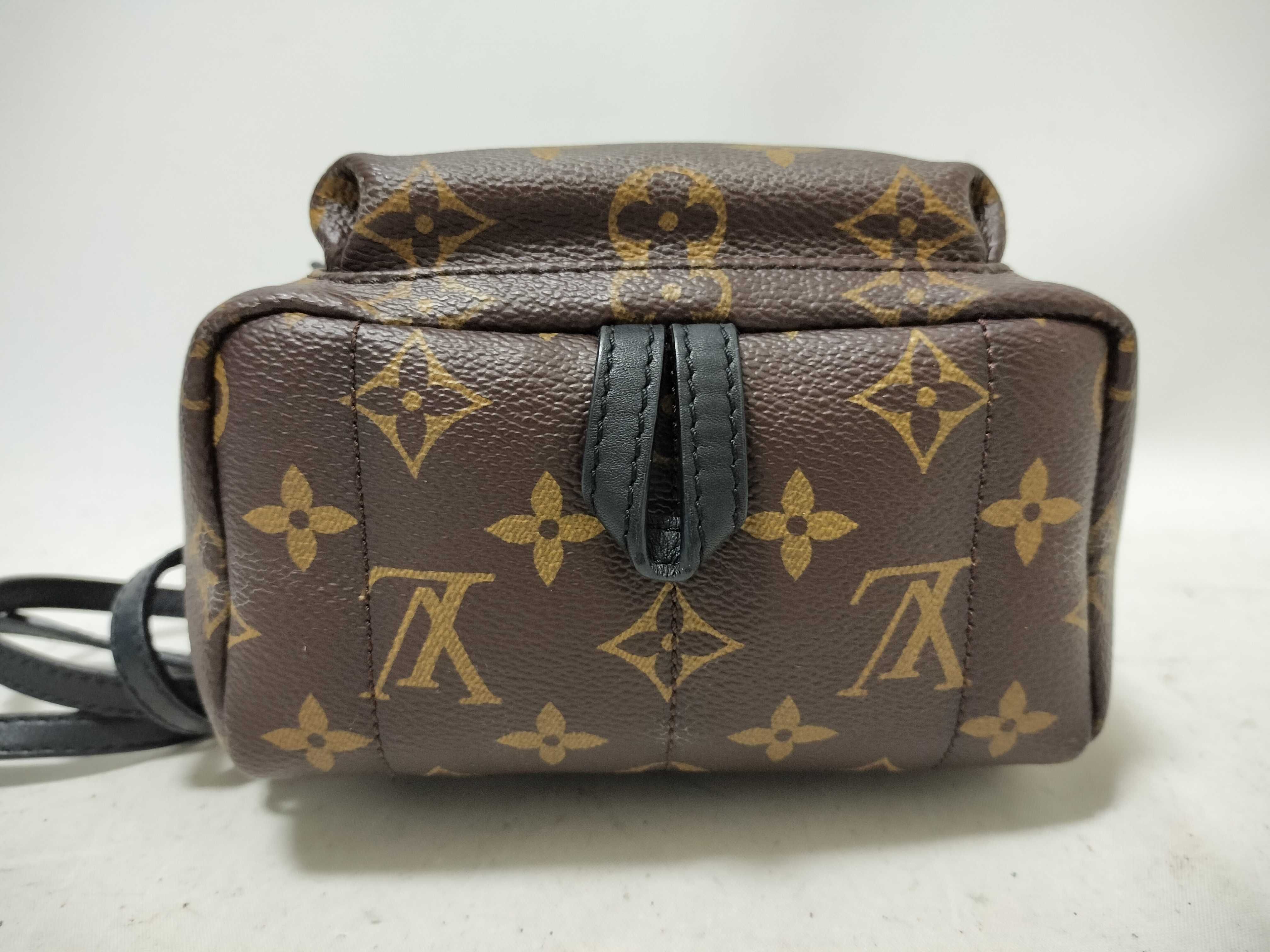 Monogram Louis Vuitton Palm Springs Backpack Mini Monogram Rucksack — view 9