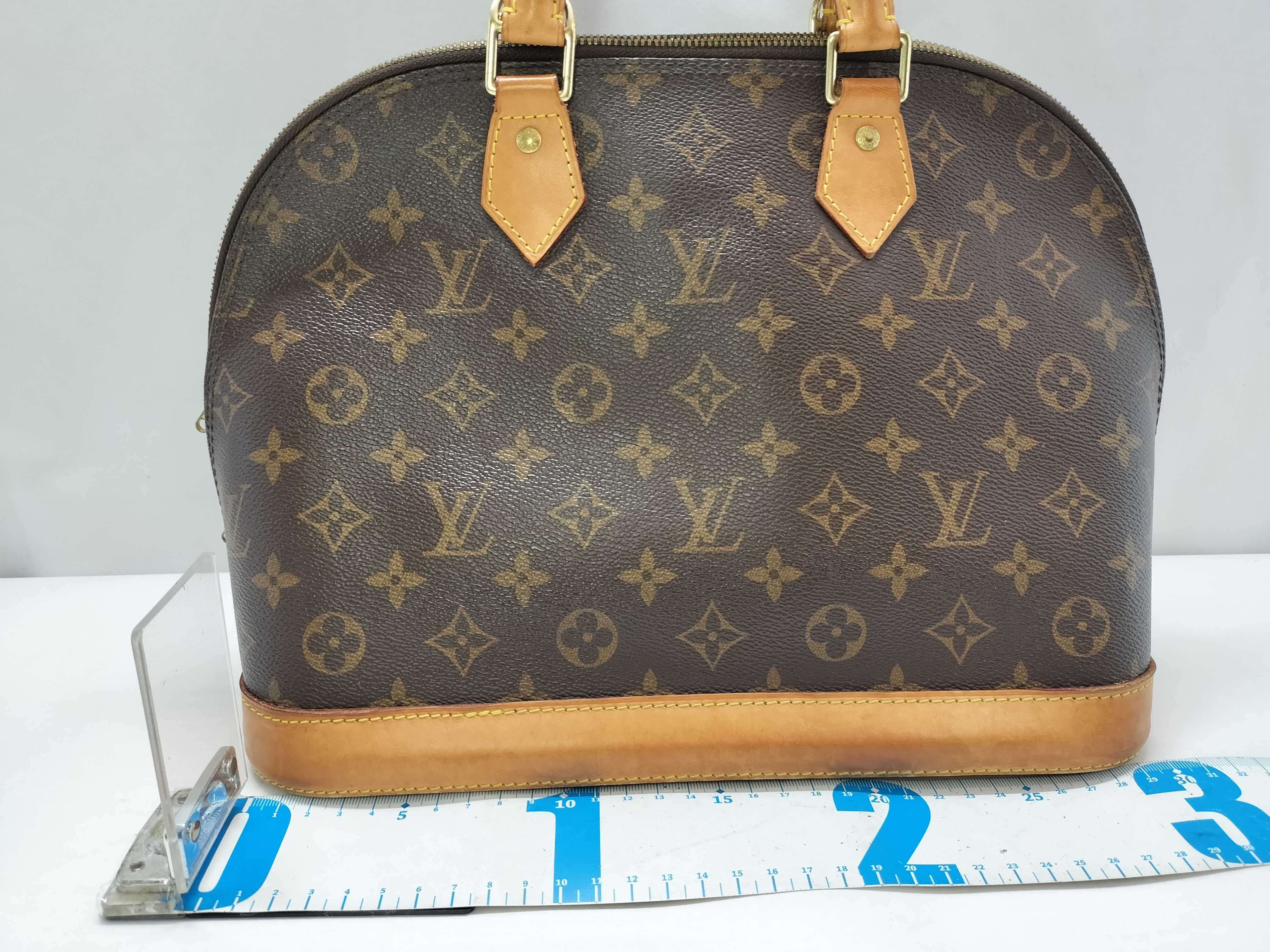Monogram Alma PM M53151 SN0127 Brown Handbag — view 2