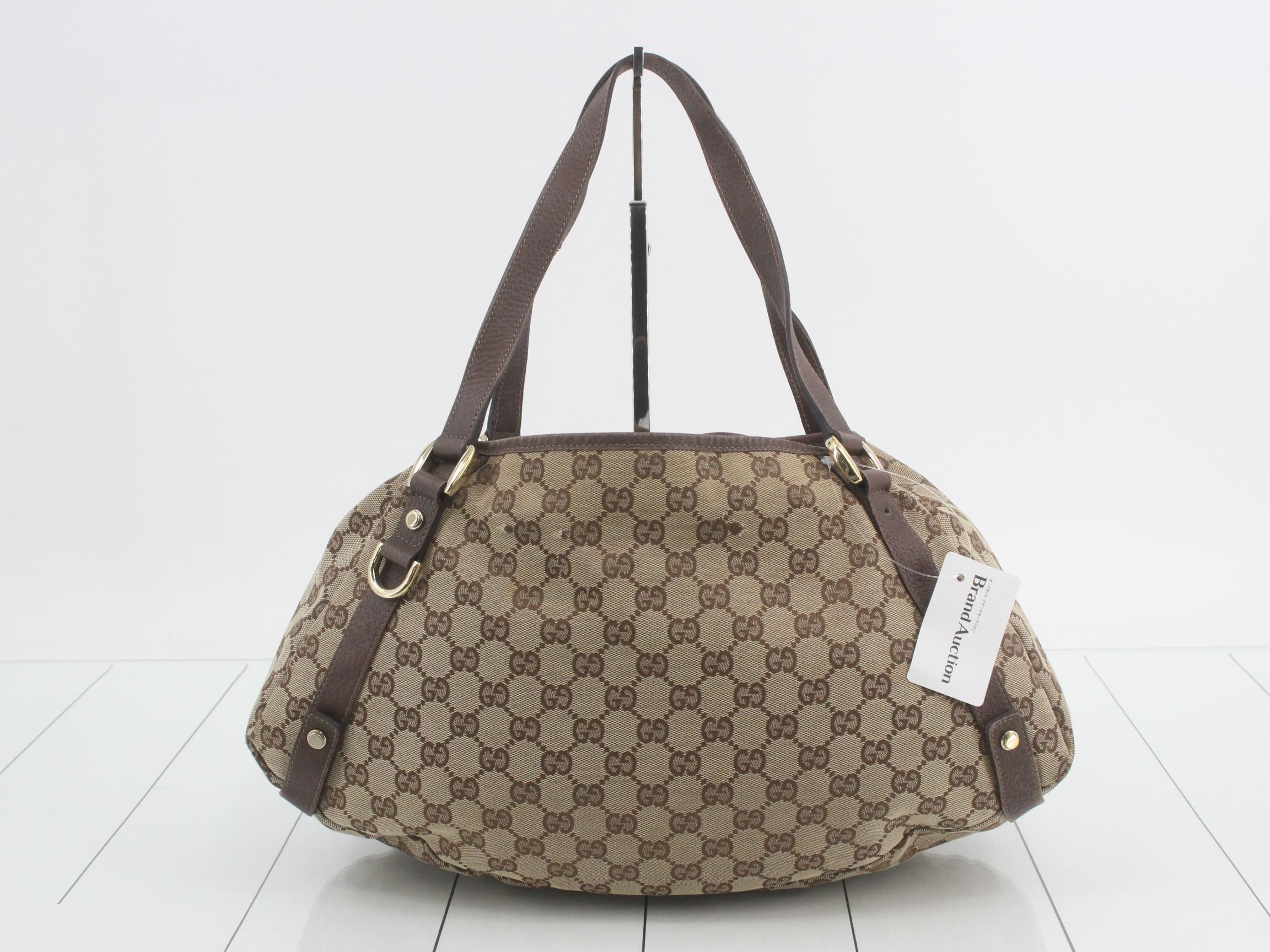 Abbey GG Canvas Tote Bag 130736 — view 2