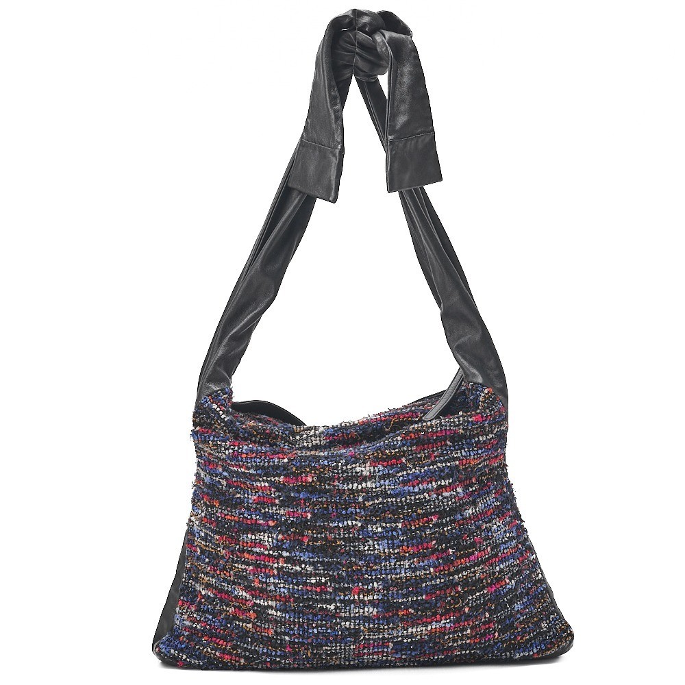 Muskin x Tweed Girl Chanel Shoulder Bag, Silver Hardware, Serial Number 21 — view 2