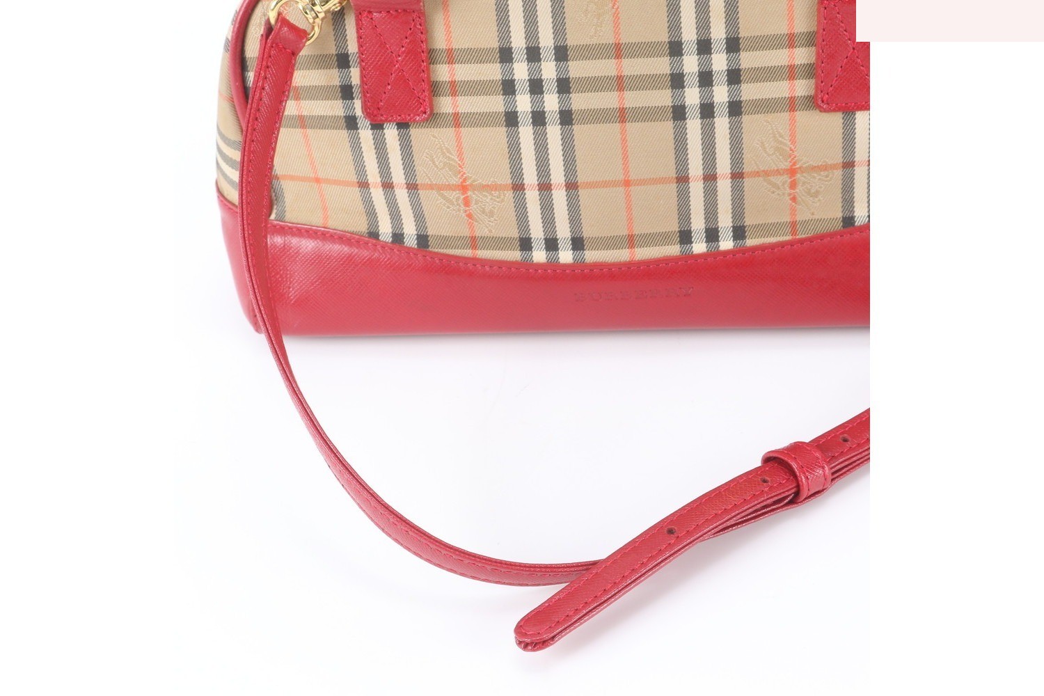 Nova Check Shadow Horse Leather 2-Way Shoulder Bag — view 2