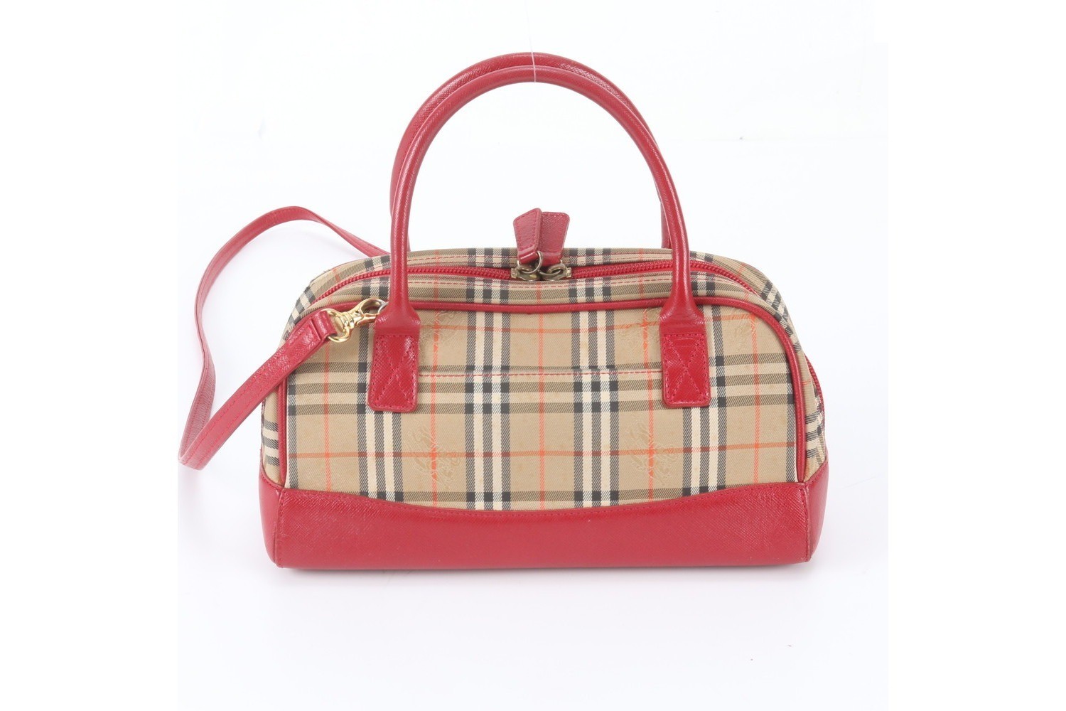 Nova Check Shadow Horse Leather 2-Way Shoulder Bag — view 4