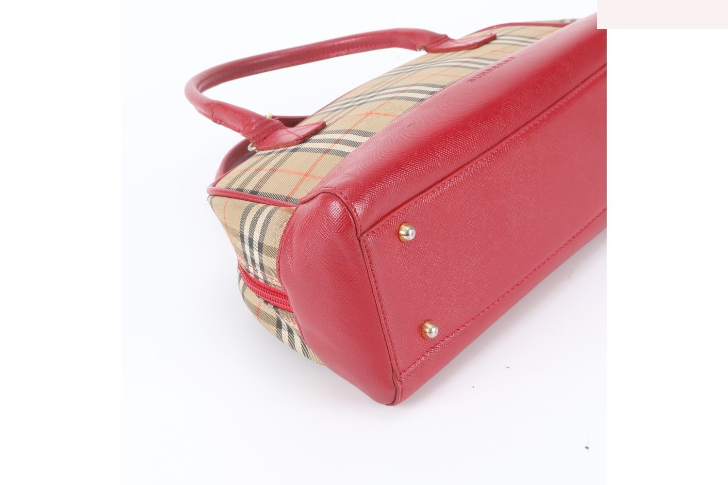 Nova Check Shadow Horse Leather 2-Way Shoulder Bag — view 6