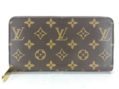 Monogram Louis Vuitton Zippy Wallet Long Wallet Monogram Wallet