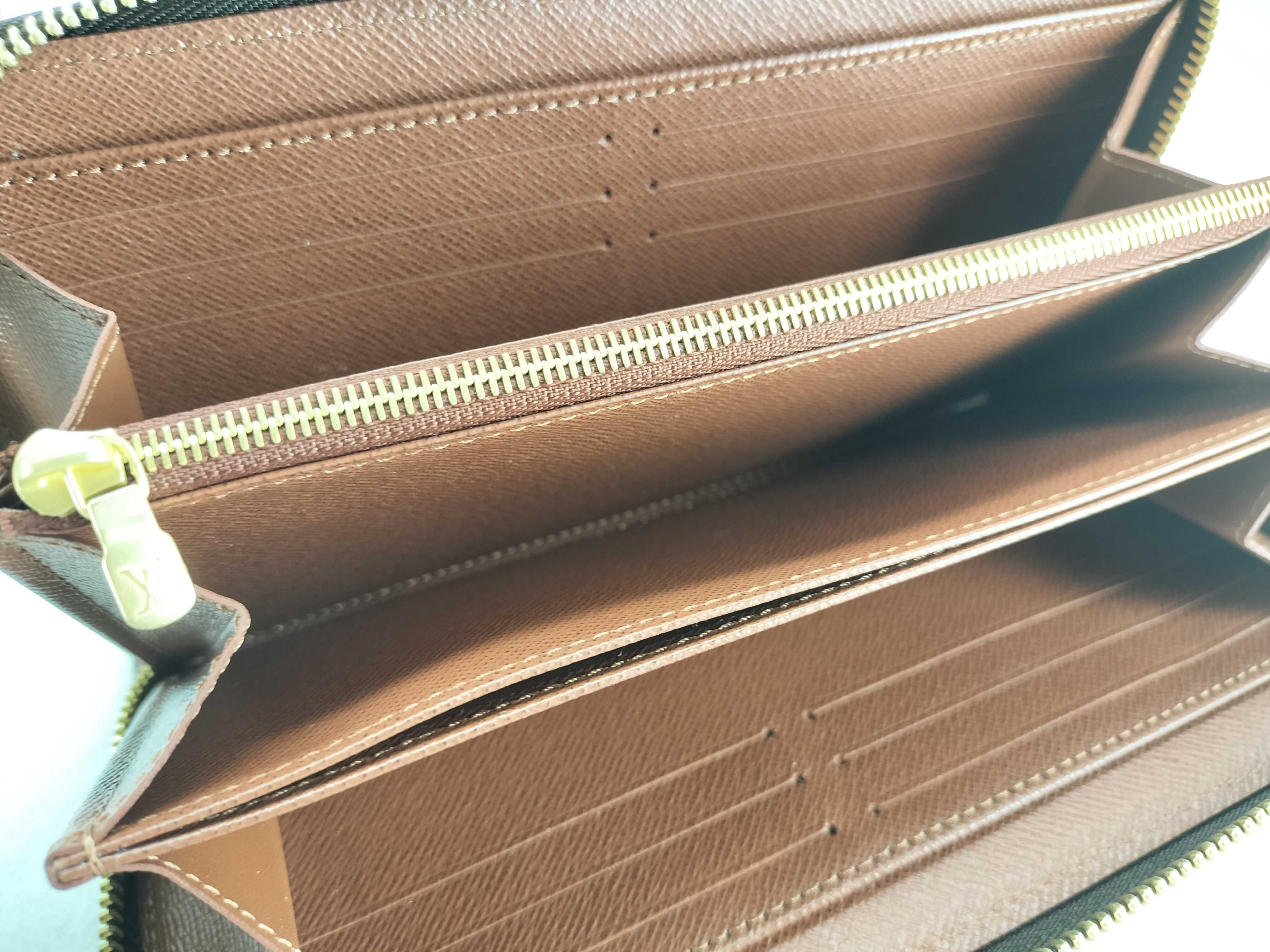 Monogram Louis Vuitton Zippy Wallet Long Wallet Monogram Wallet — view 4