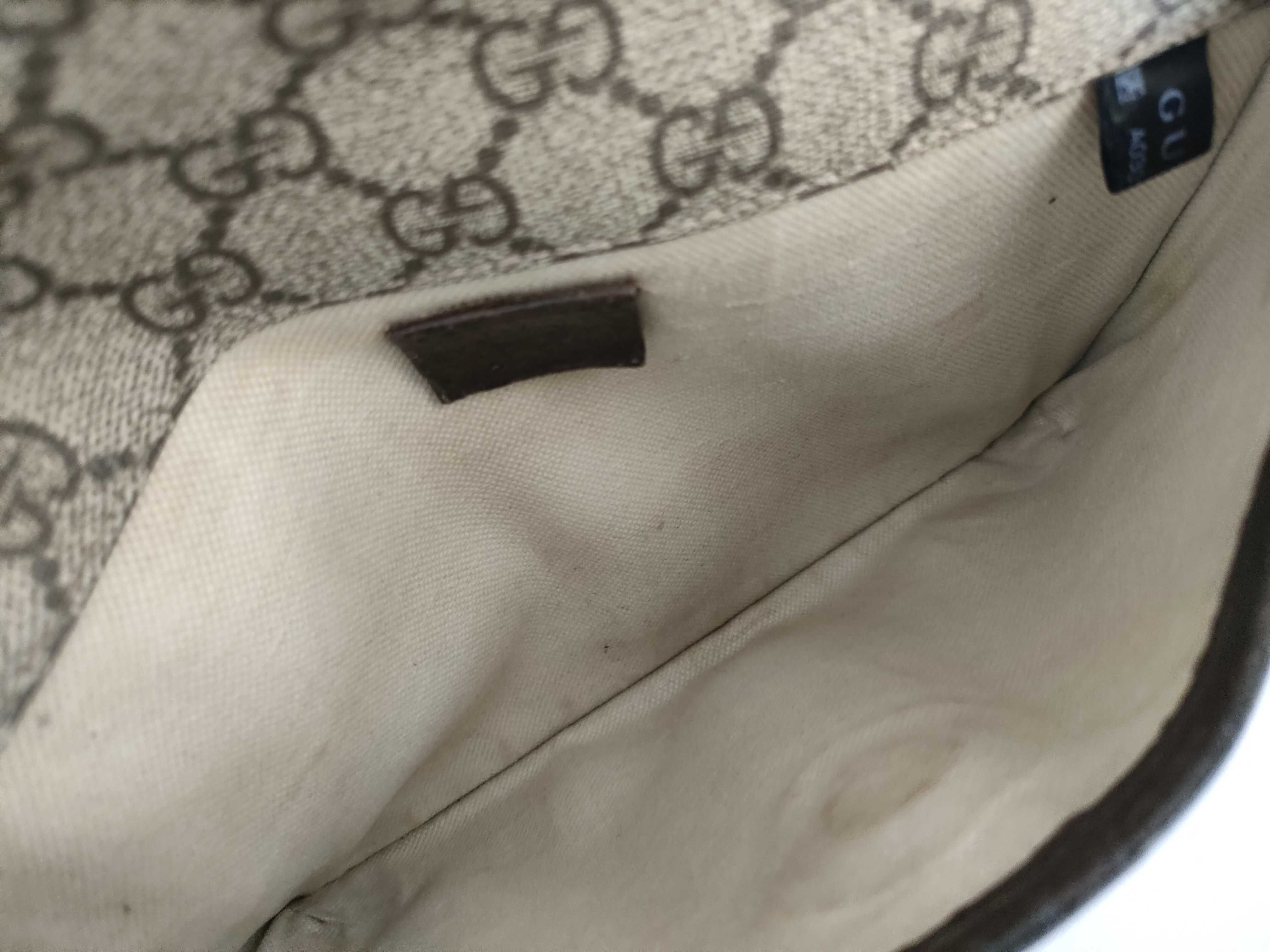 GG Supreme Gucci 493930 493492 GG Supreme Cat Head Shoulder Bag Body Bag Sherry Line GG Shoulder Bag — view 9