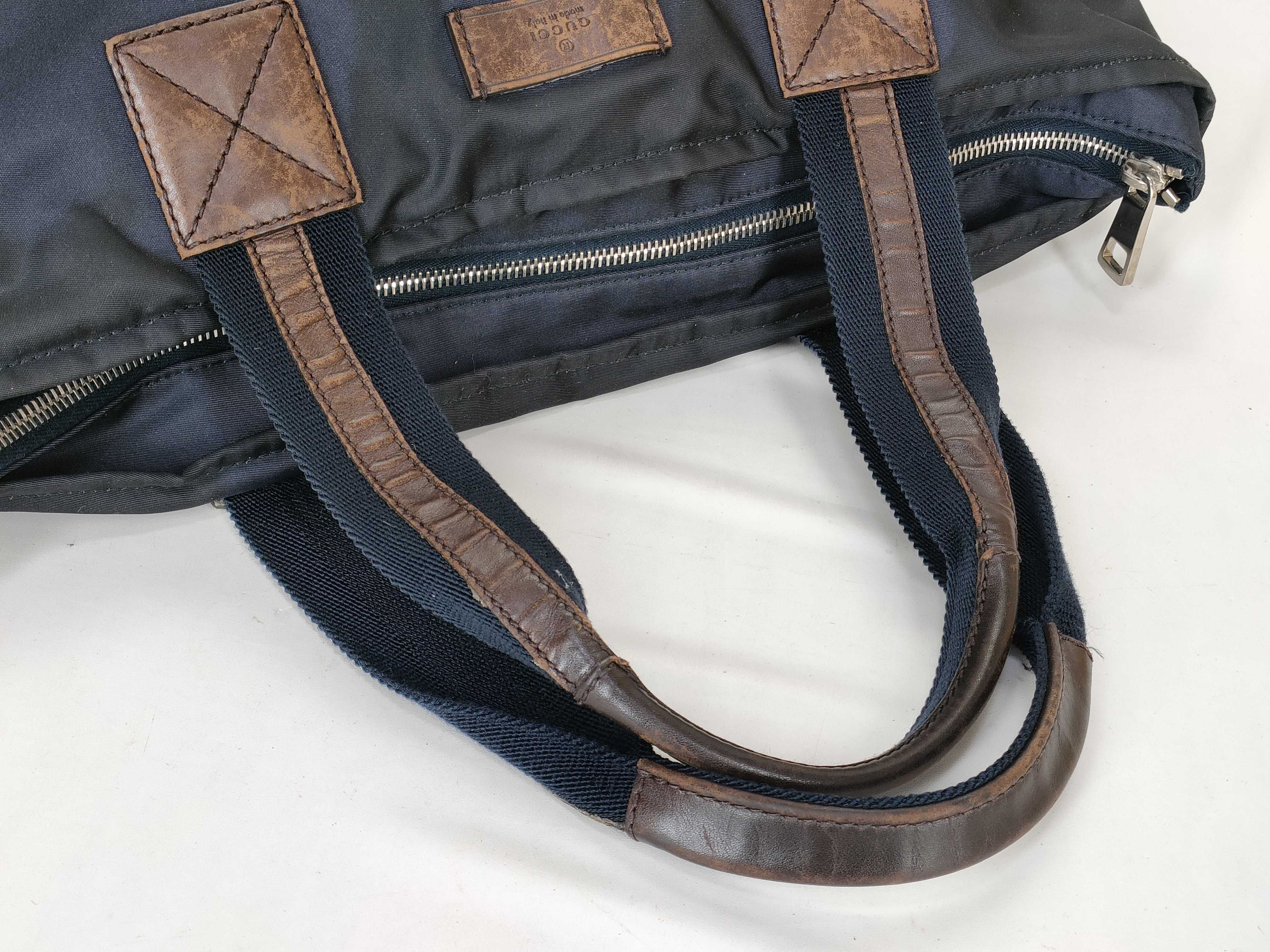 Diamante Web Stripe Shoulder Tote Bag — view 3