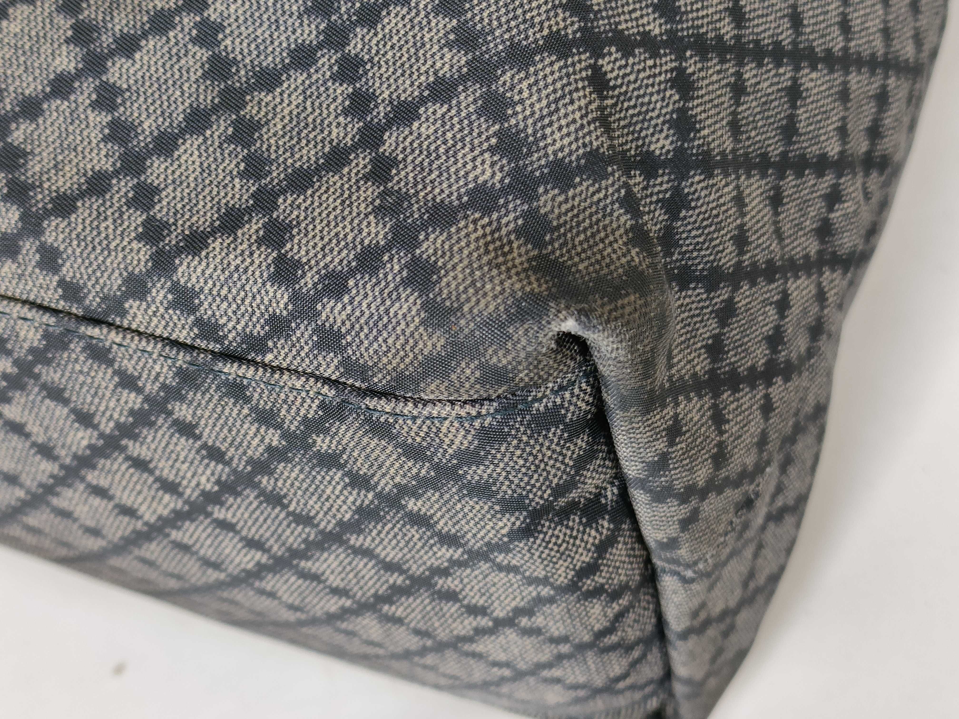 Diamante Web Stripe Shoulder Tote Bag — view 7