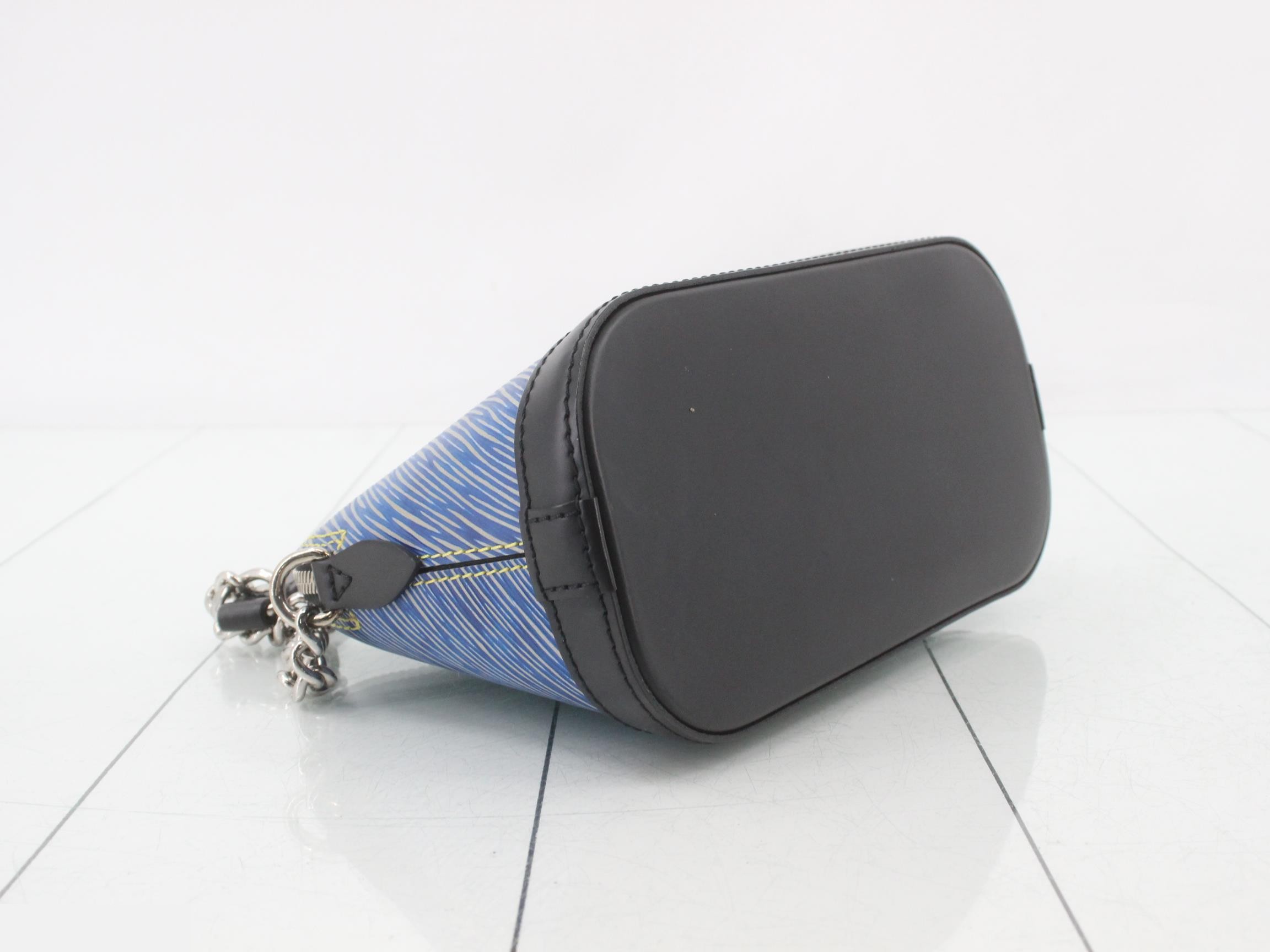 Epi Denim Alma BB Shoulder Bag — view 5