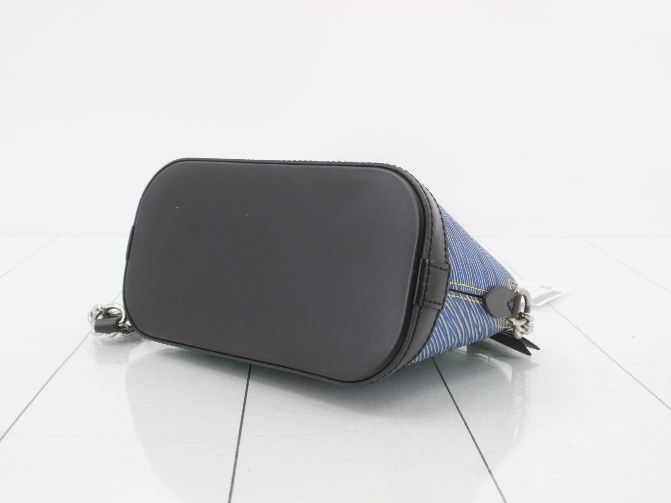 Epi Denim Alma BB Shoulder Bag — view 6