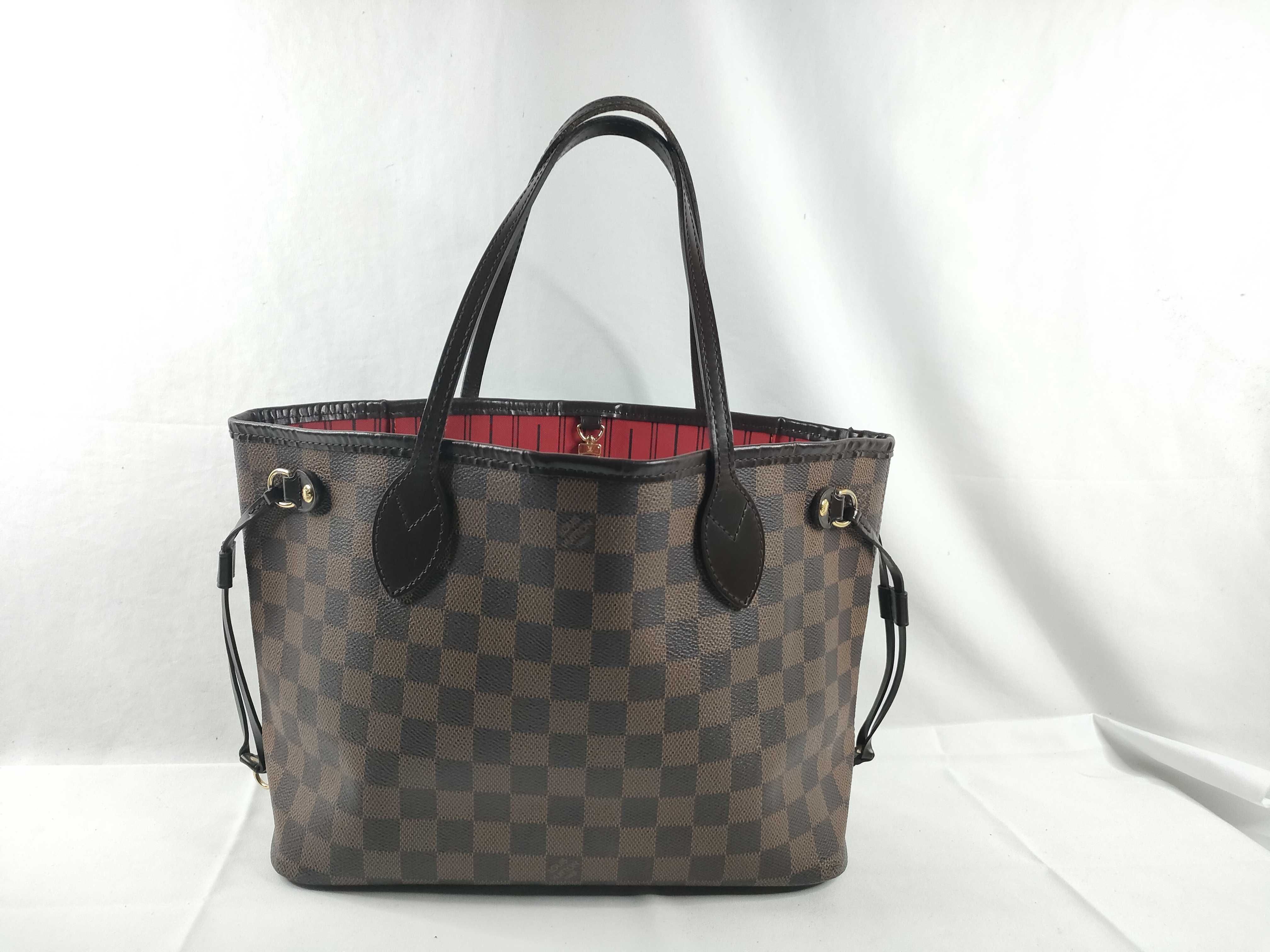 Damier Neverfull PM N51109 Brown Tote Bag