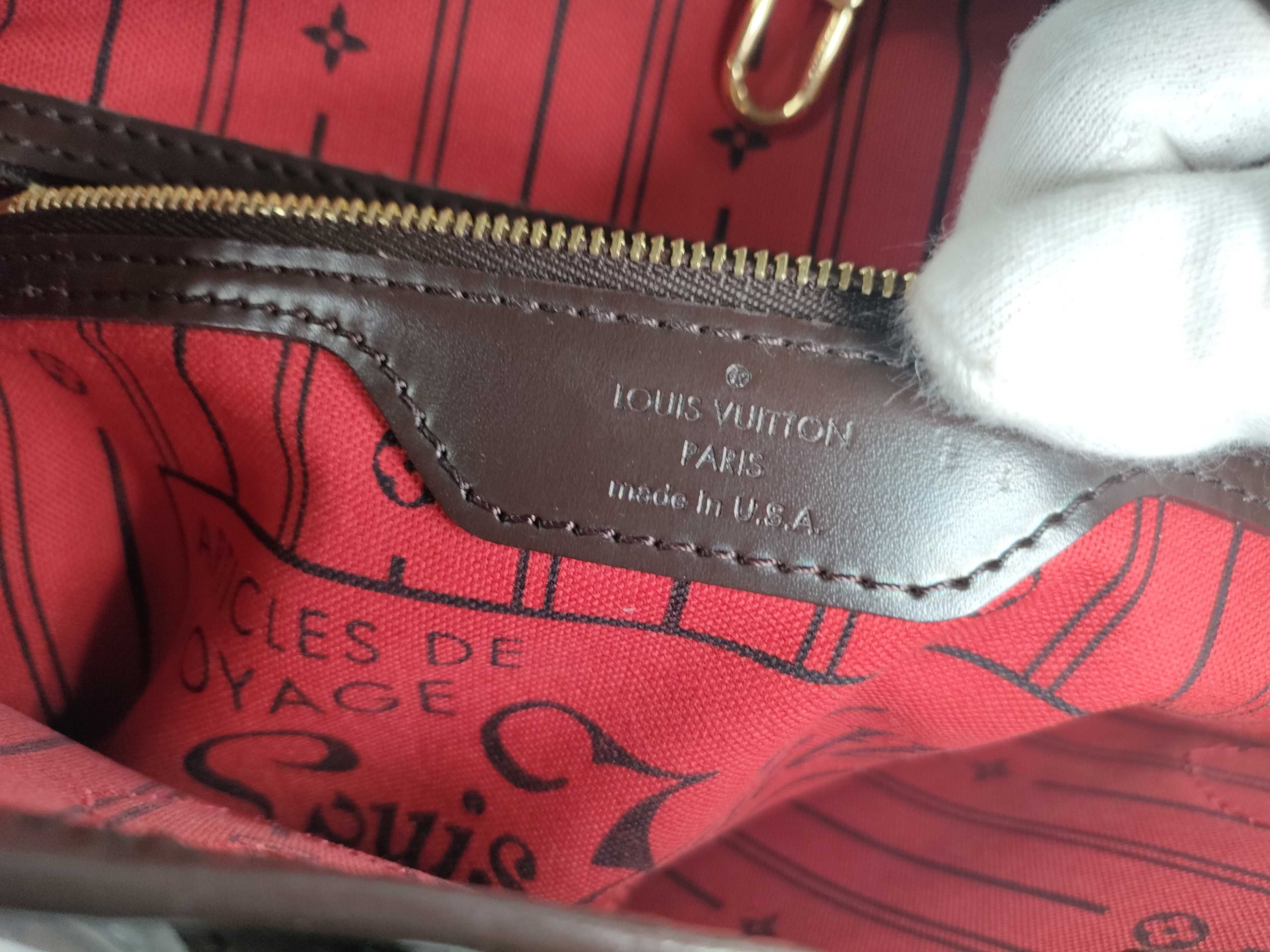 Damier Neverfull PM N51109 Brown Tote Bag — view 12