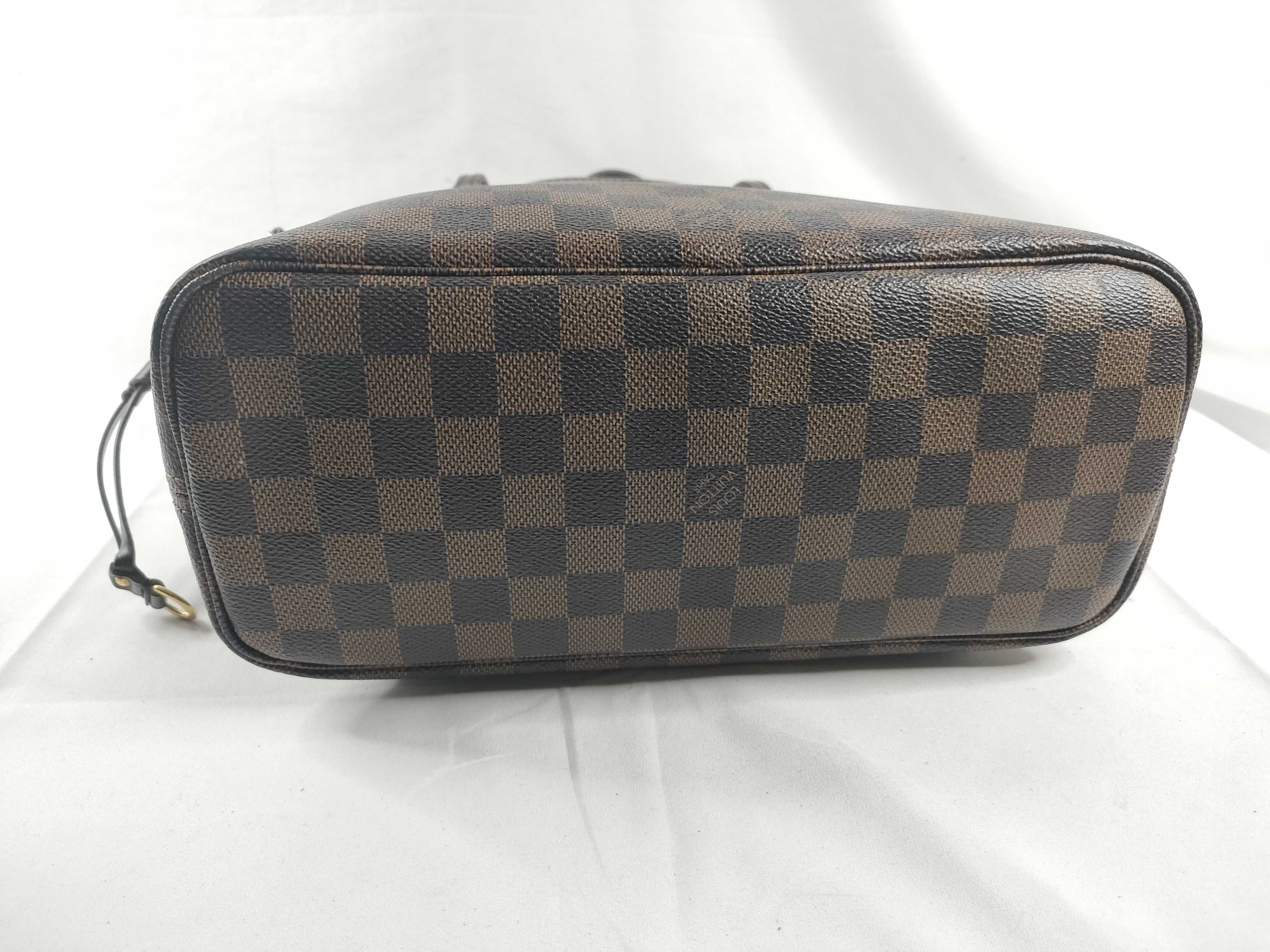 Damier Neverfull PM N51109 Brown Tote Bag — view 4