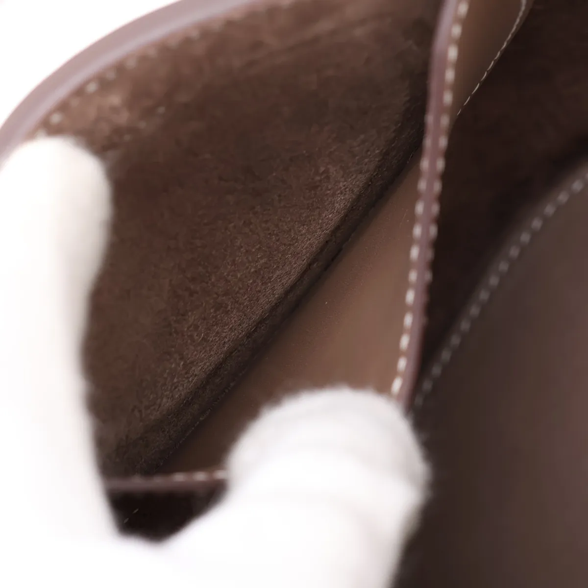 [Individually packaged] Hermes In the Loop 18 Taurillon Clemence x Veau Swift Etoupe Silver Hardware W: 2024 — view 8
