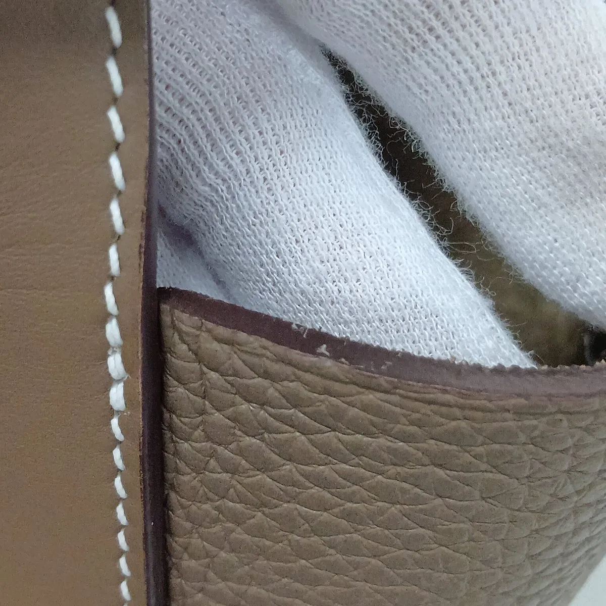 [Individually packaged] Hermes In the Loop 18 Taurillon Clemence x Veau Swift Etoupe Silver Hardware W: 2024 — view 10