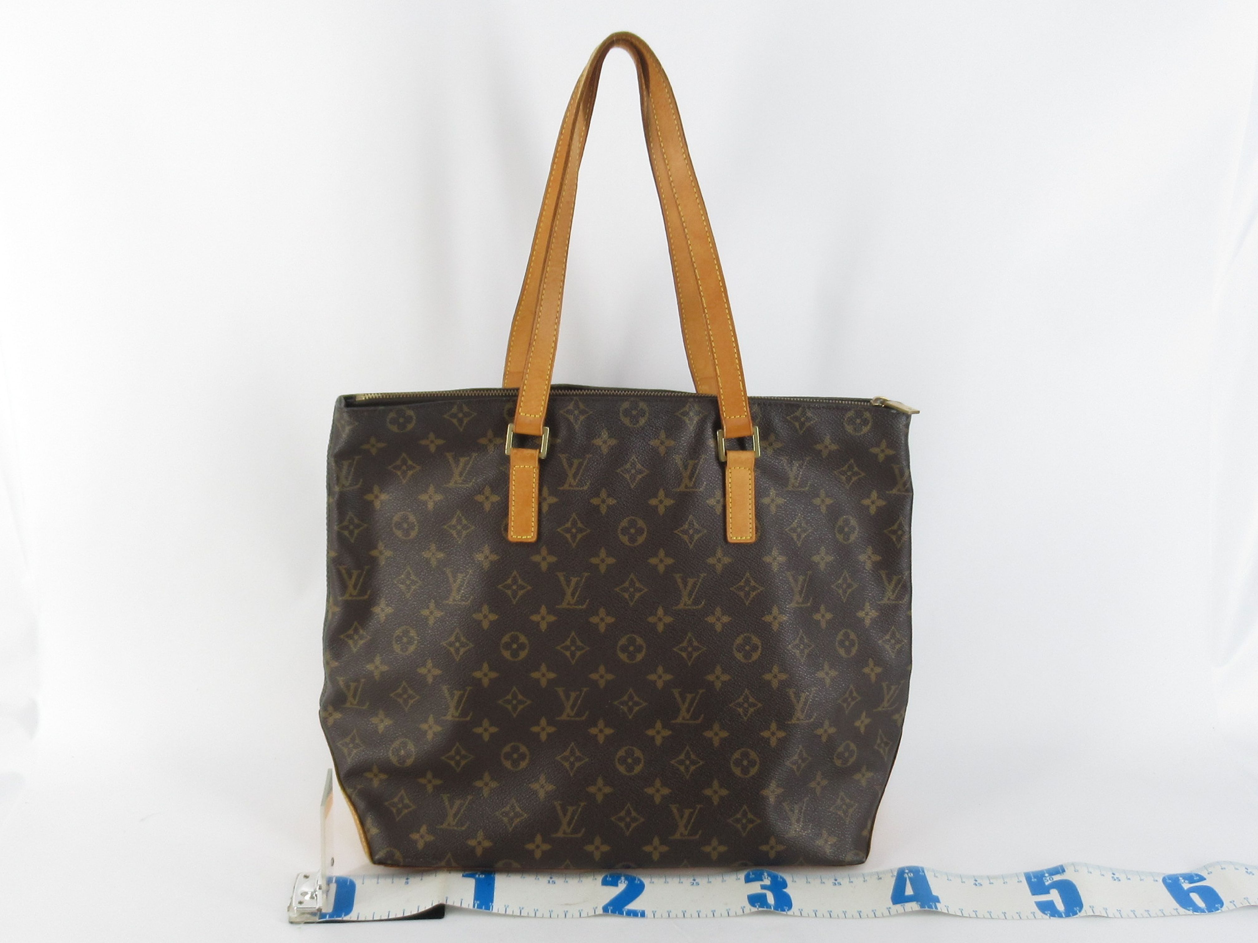 Monogram LV Cabas Mezzo Tote Bag — view 2
