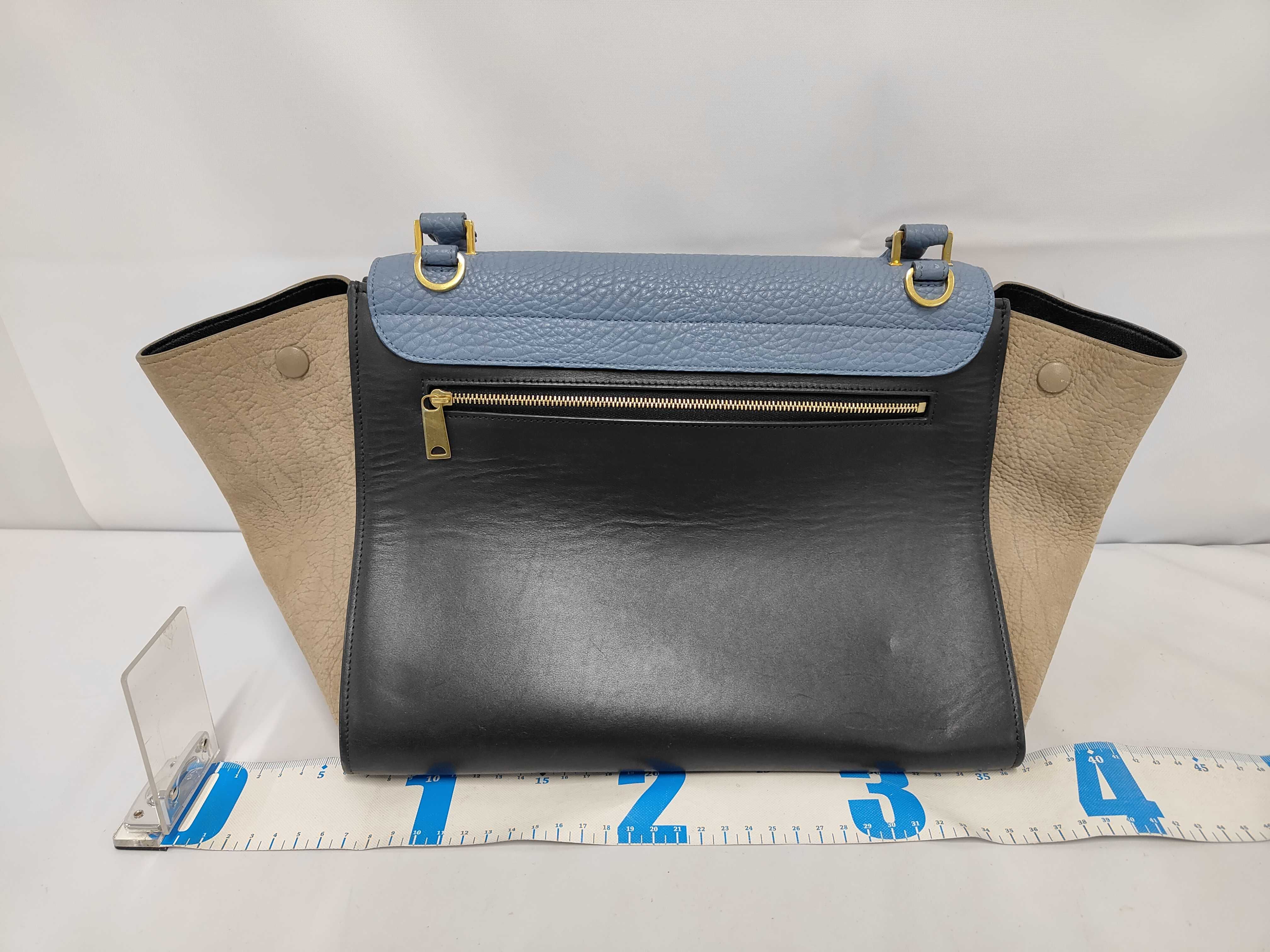 Trapeze Handbag with Strap — view 2