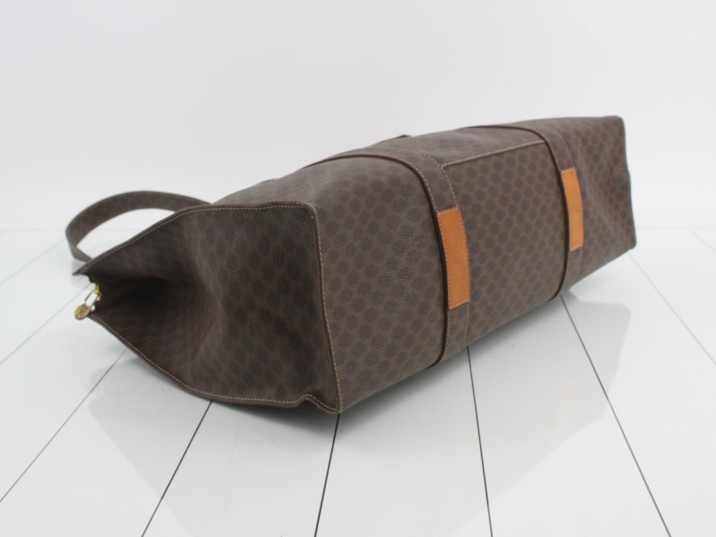 Macadam Tote Bag, Brown, PVC — view 5
