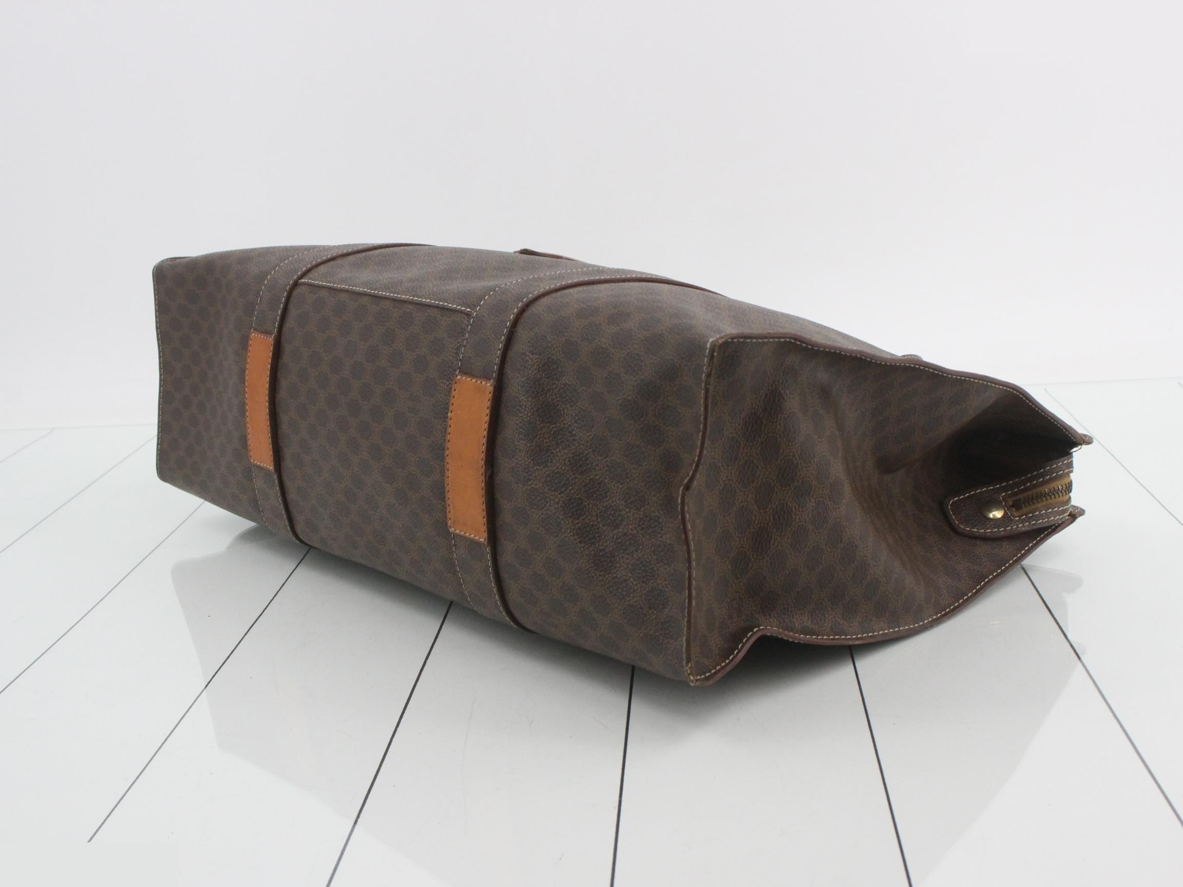 Macadam Tote Bag, Brown, PVC — view 6