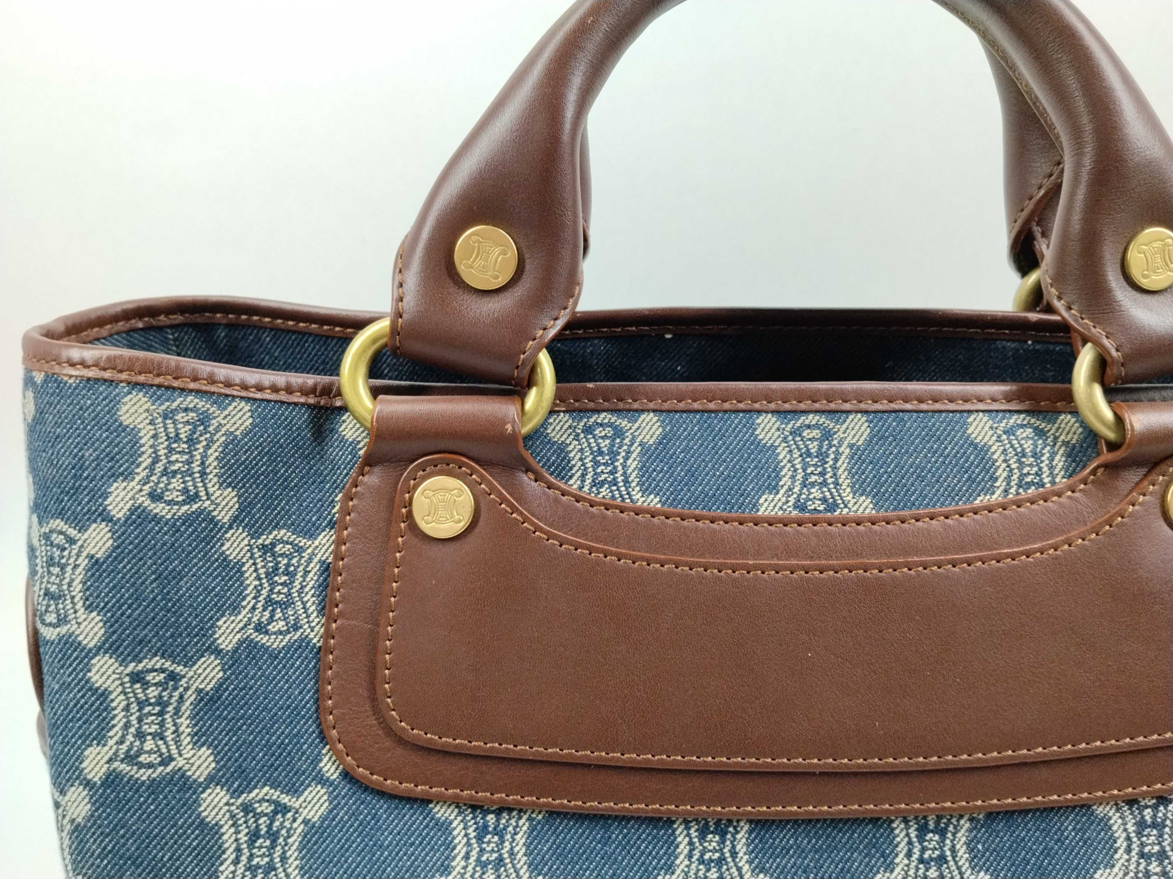 Paris Macadam Denim Boogie Bag Handbag — view 3