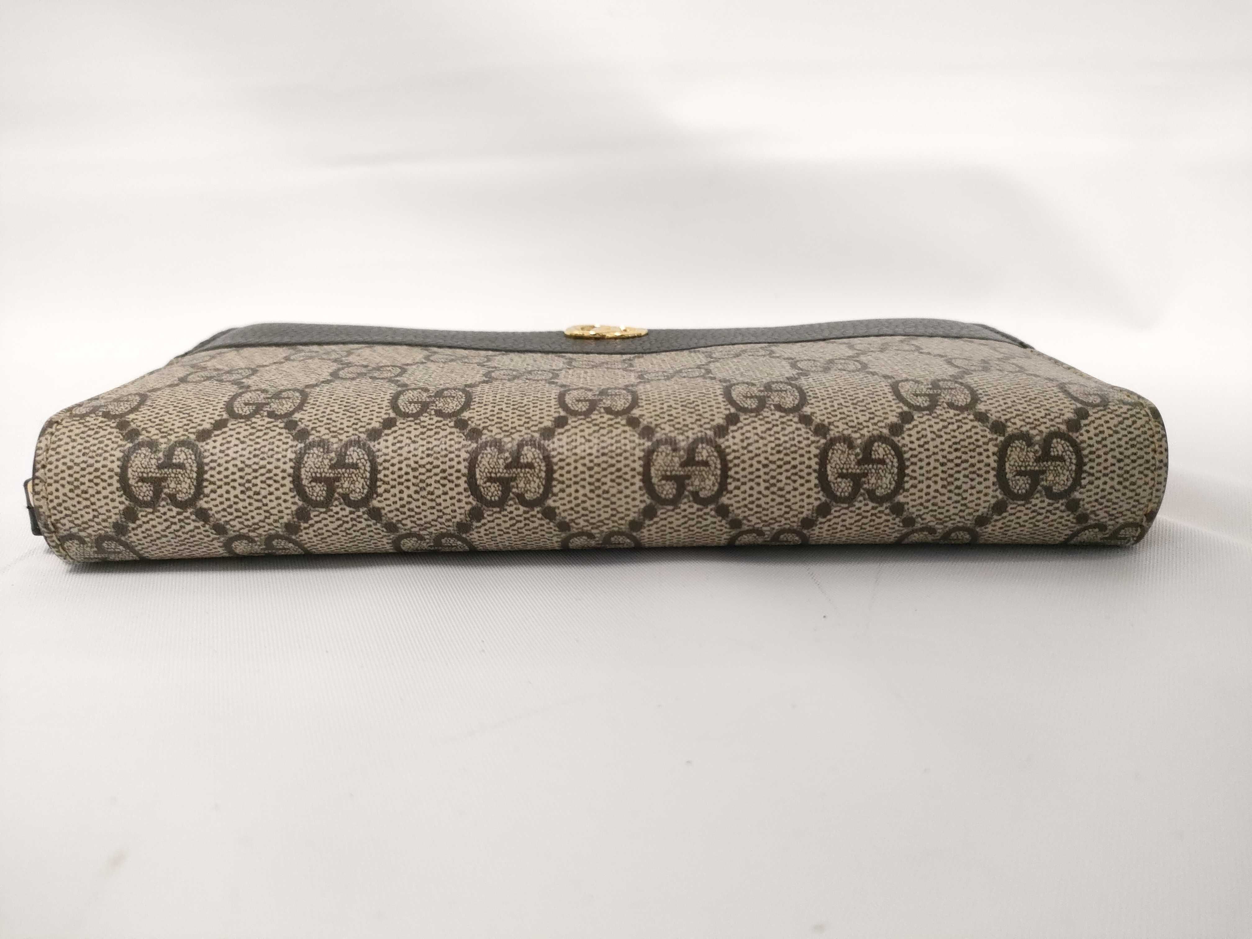 GG Supreme GG Marmont Zip-Around Wallet 456117 — view 2