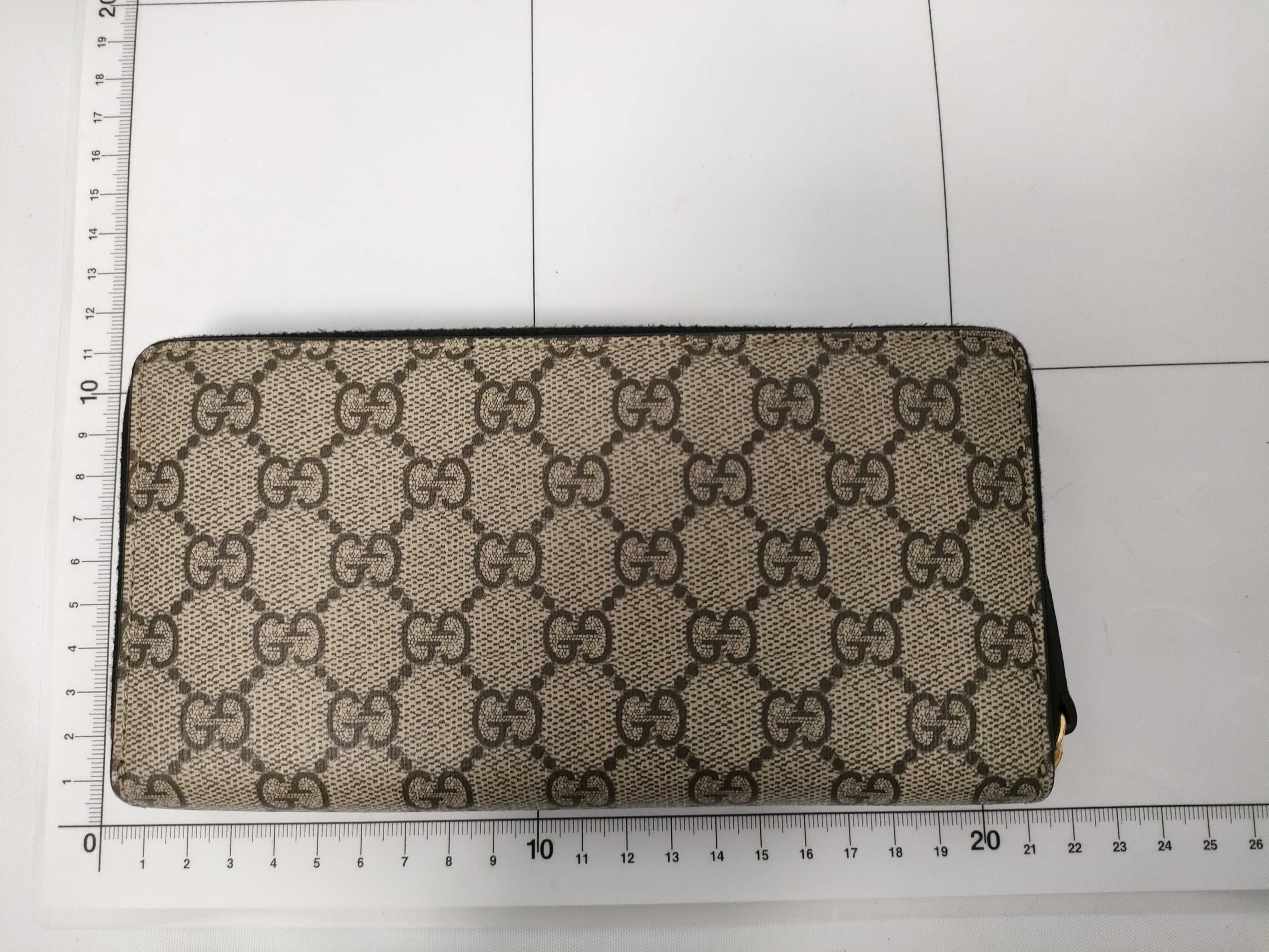 GG Supreme GG Marmont Zip-Around Wallet 456117 — view 12