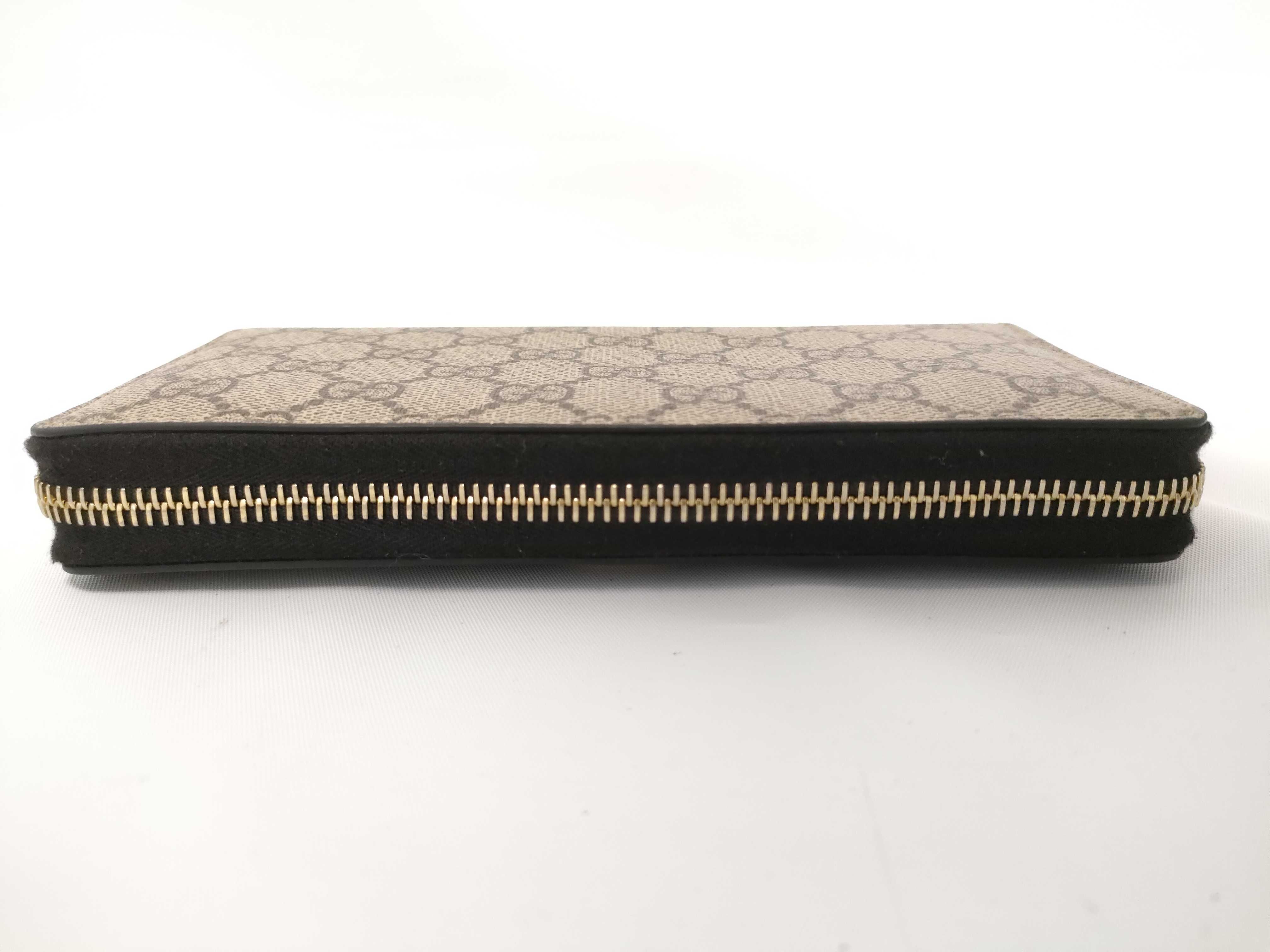 GG Supreme GG Marmont Zip-Around Wallet 456117 — view 3