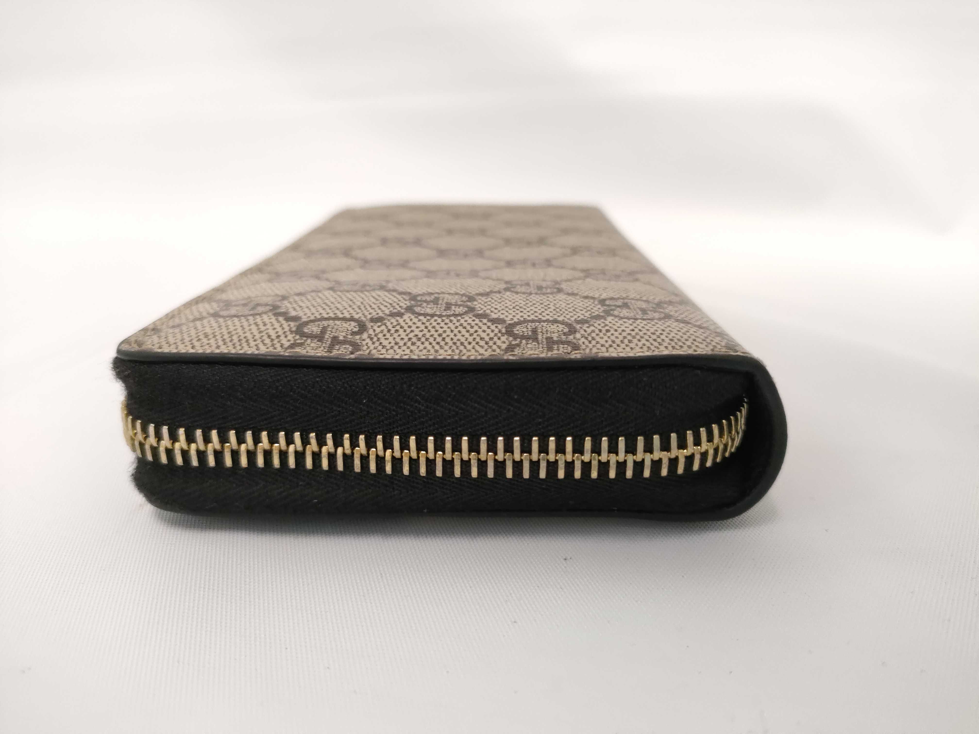 GG Supreme GG Marmont Zip-Around Wallet 456117 — view 4