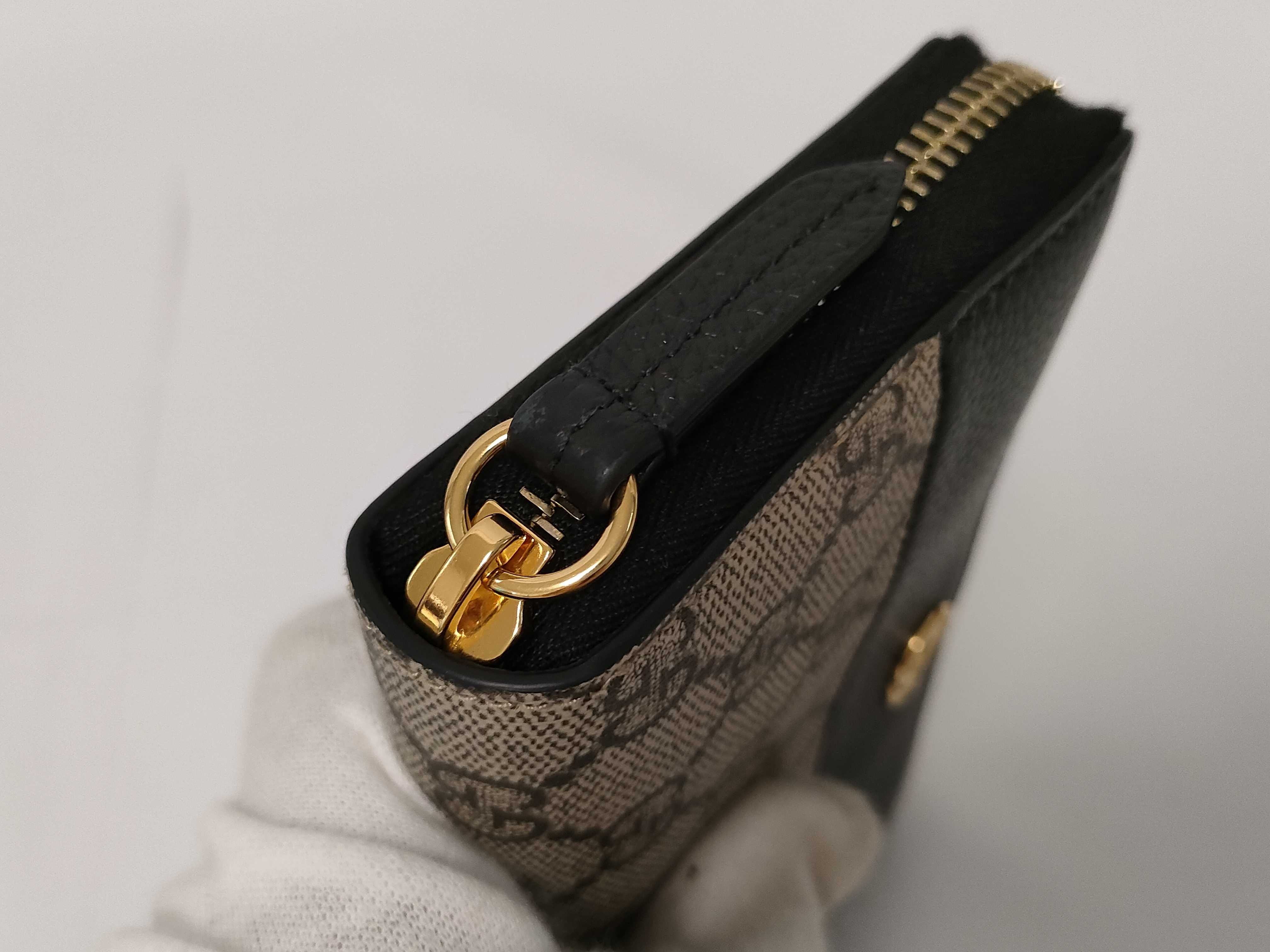 GG Supreme GG Marmont Zip-Around Wallet 456117 — view 5