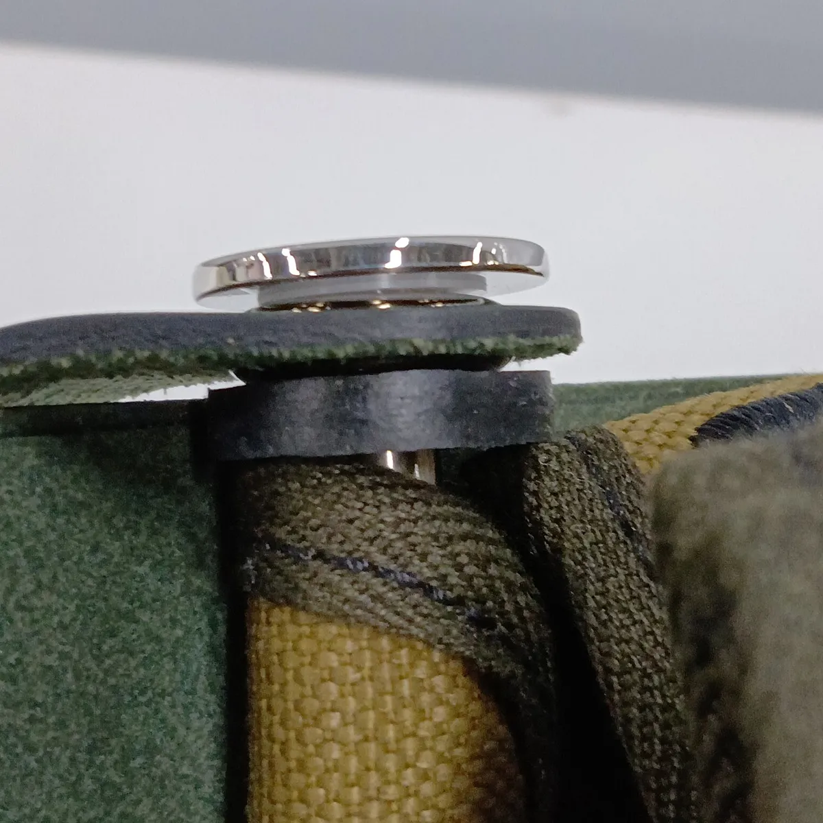 Herbag Zip 20 Mini Toile Military Vert Roden Silver Hardware G: 2026 — view 10