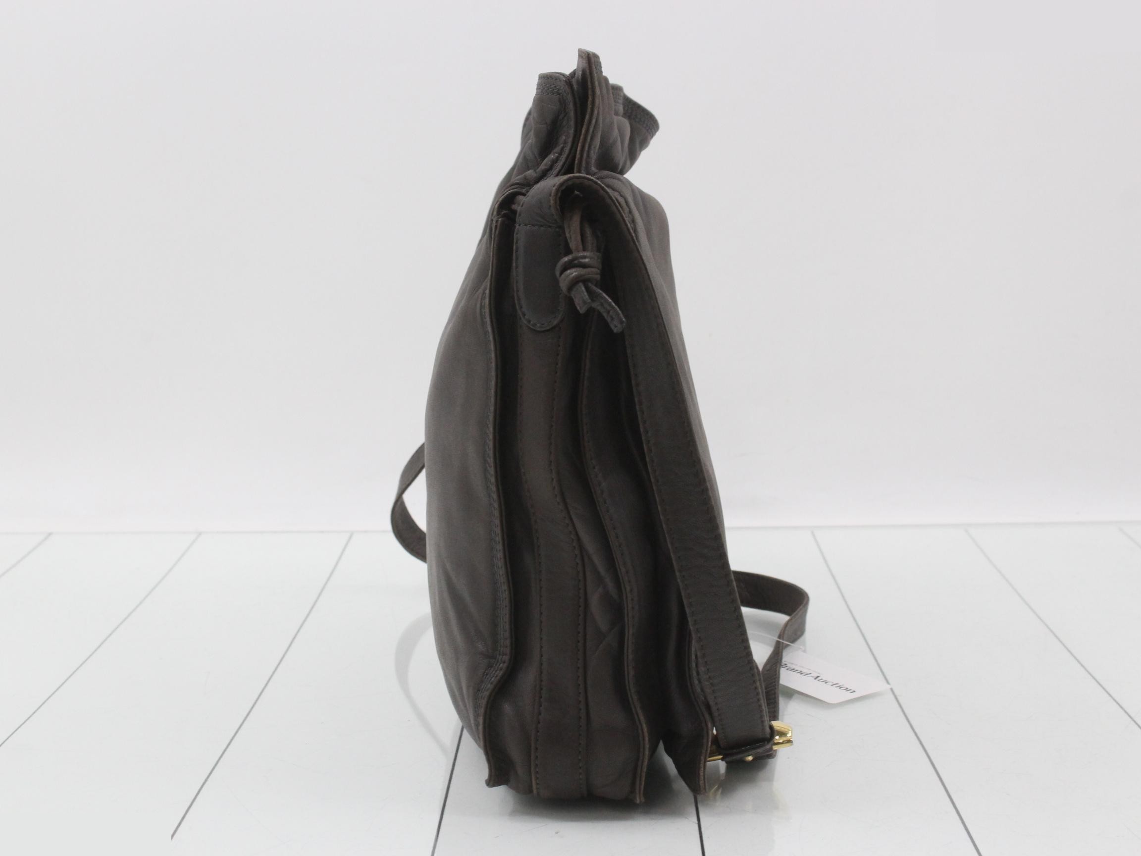 Leather shoulder bag, flamenco style — view 4
