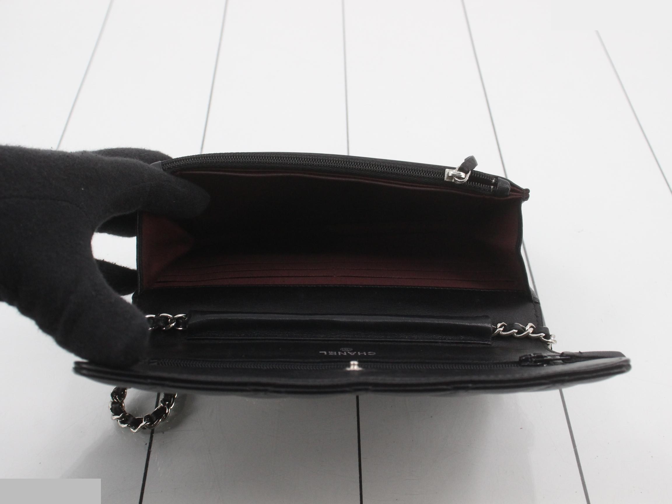 Chain Wallet Matelassé — view 4