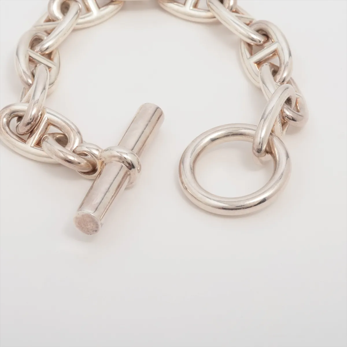 Chaine d'Ancre GM 2024 Bracelet, 11 links, 925 silver, 64.7g, 24G210516. Shows signs of wear, including — view 4