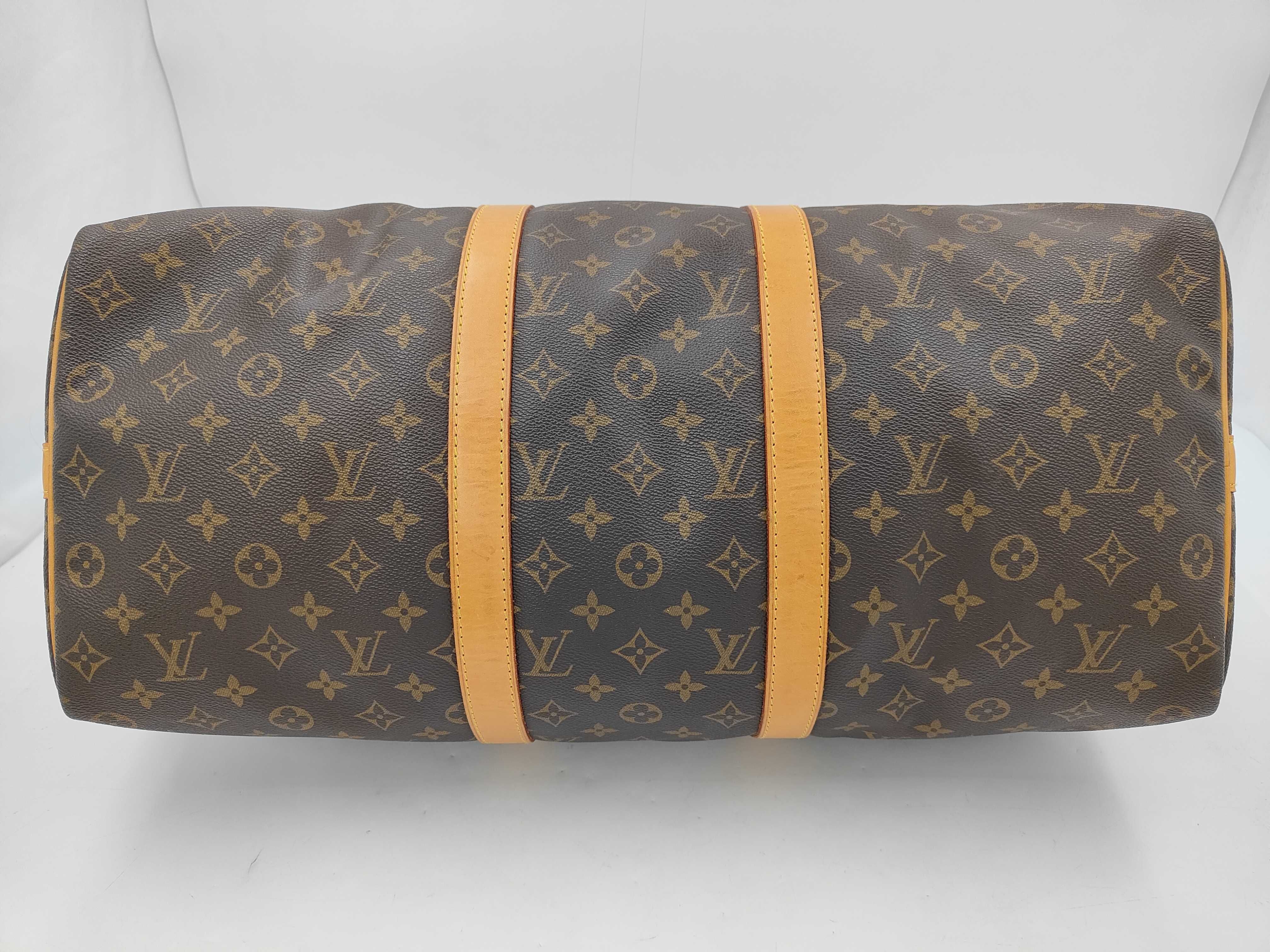 Monogram Keepall Bandoulière Boston Bag — view 8